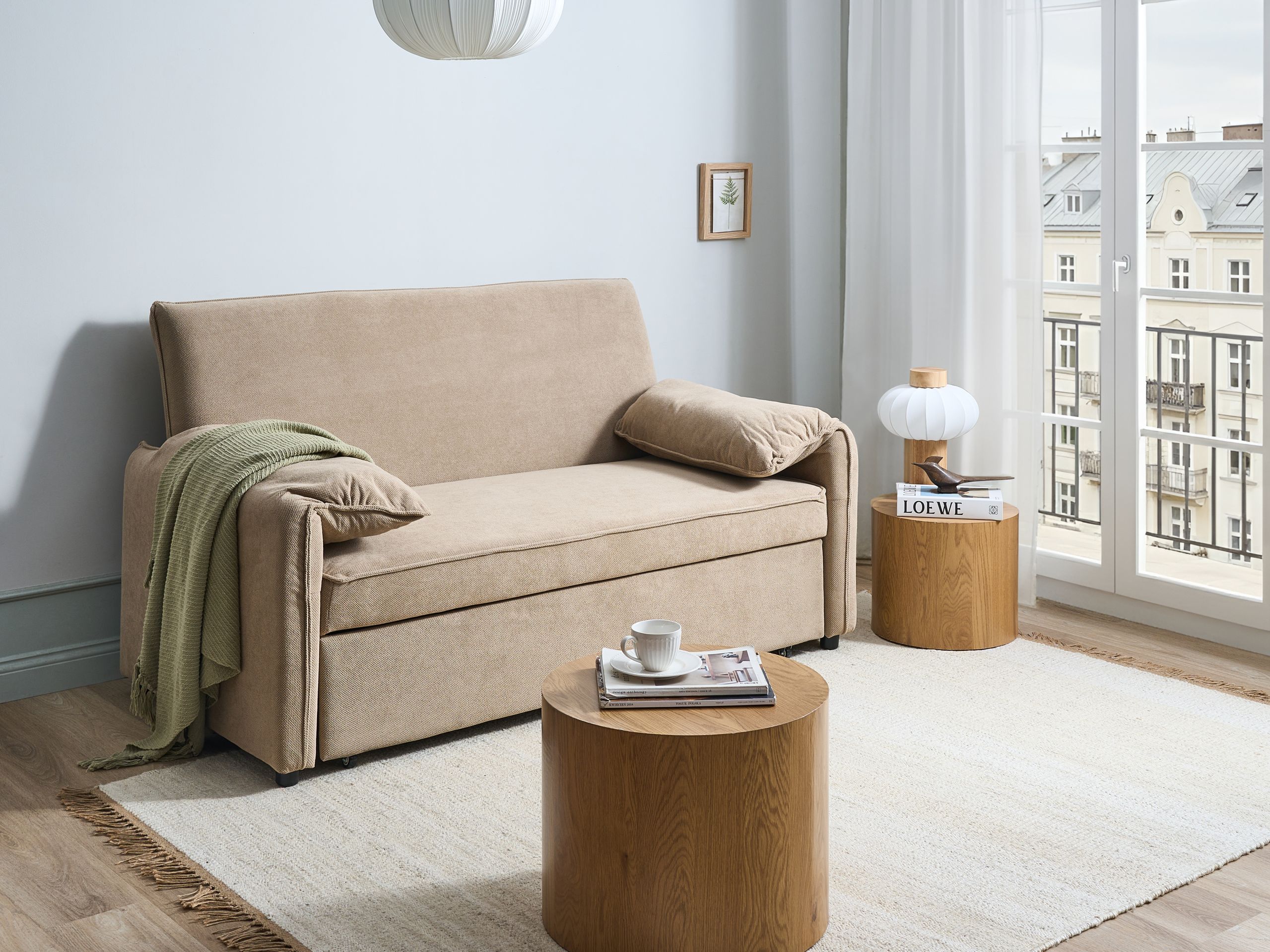 Sofa na razvlačenje Berwyn 2908 (Krem)