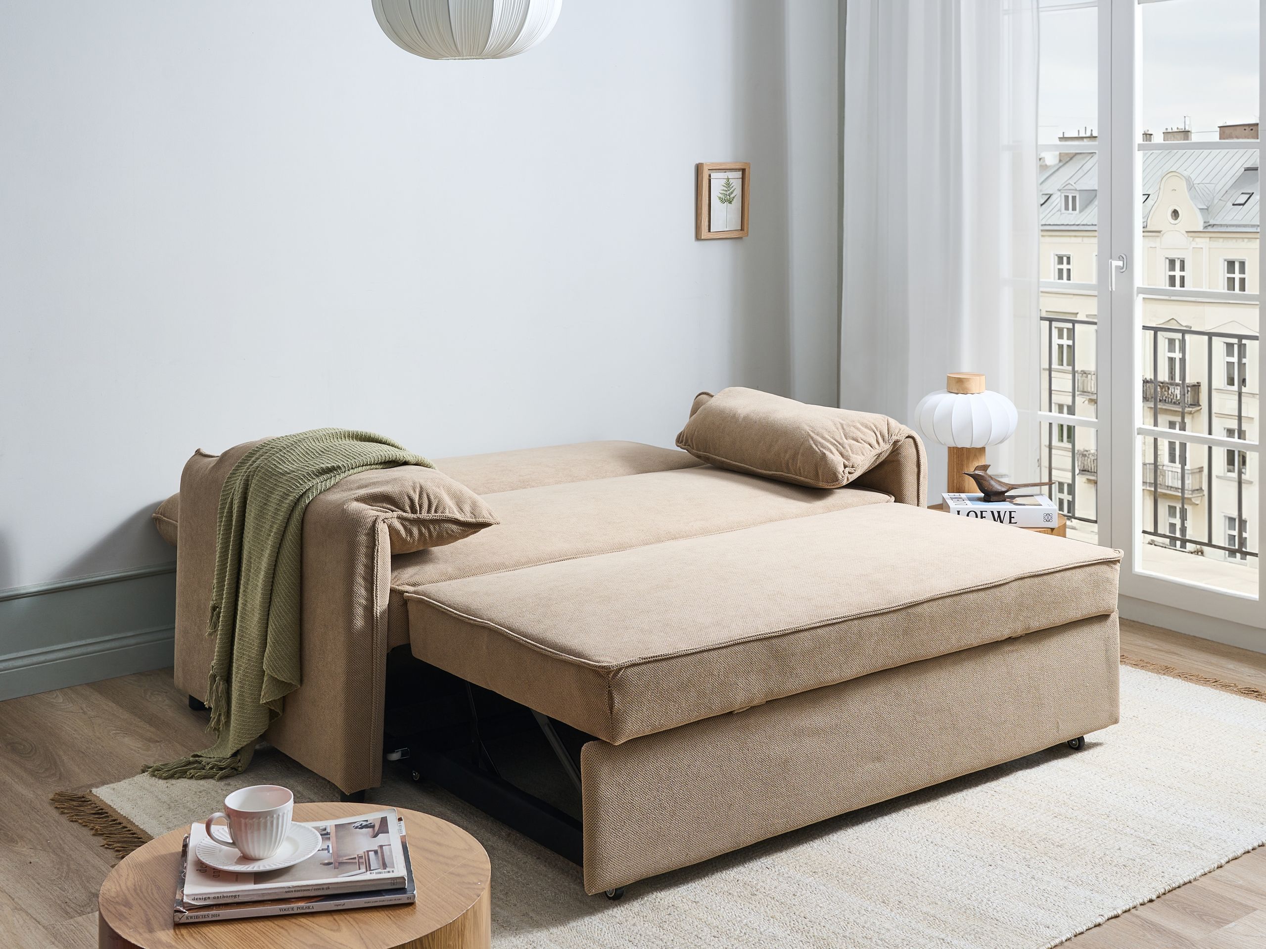 Sofa na razvlačenje Berwyn 2908 (Krem)