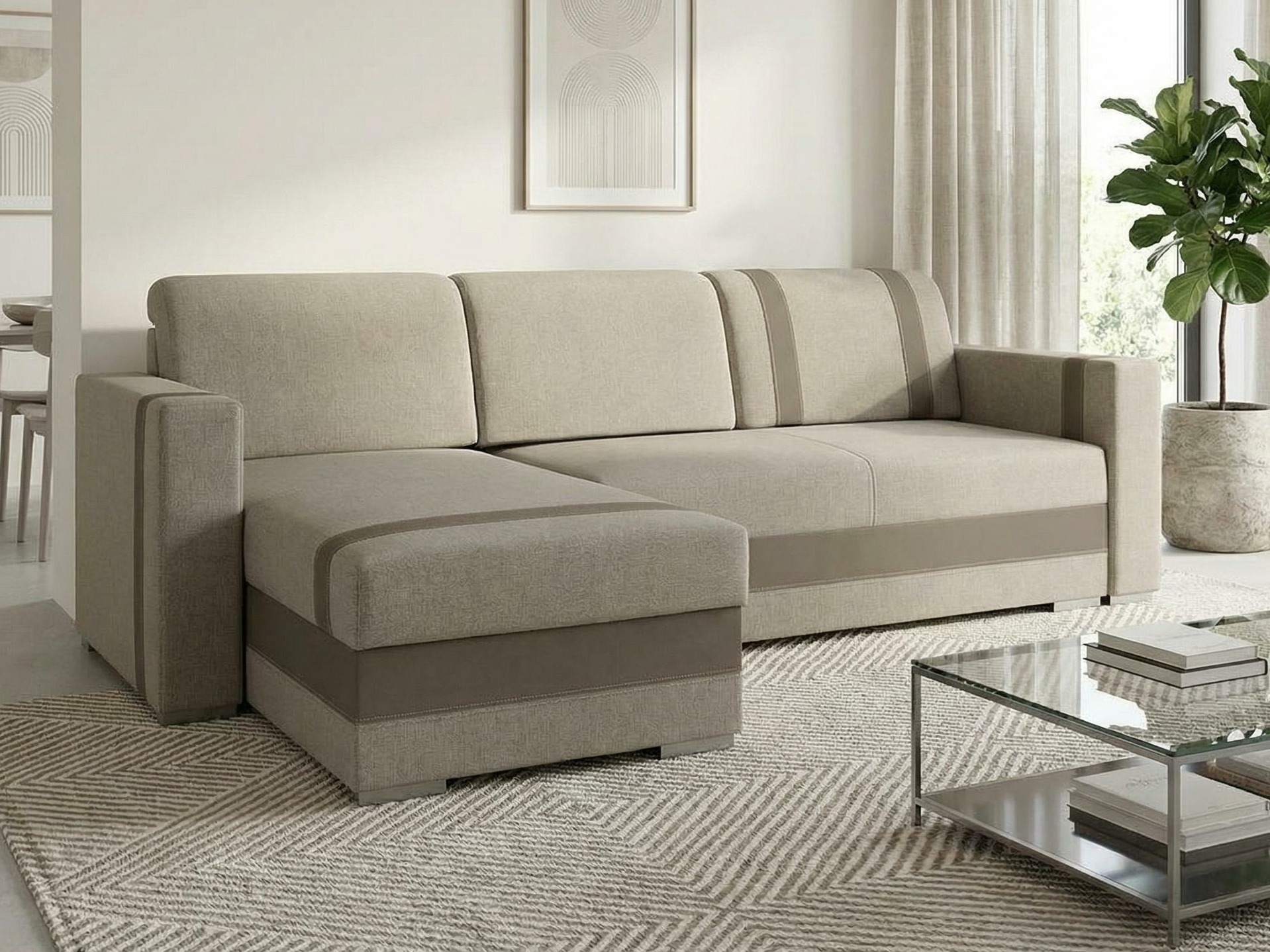 Ugaona garnitura Edinburg 101 (Inari 26 + Cayenne 06)