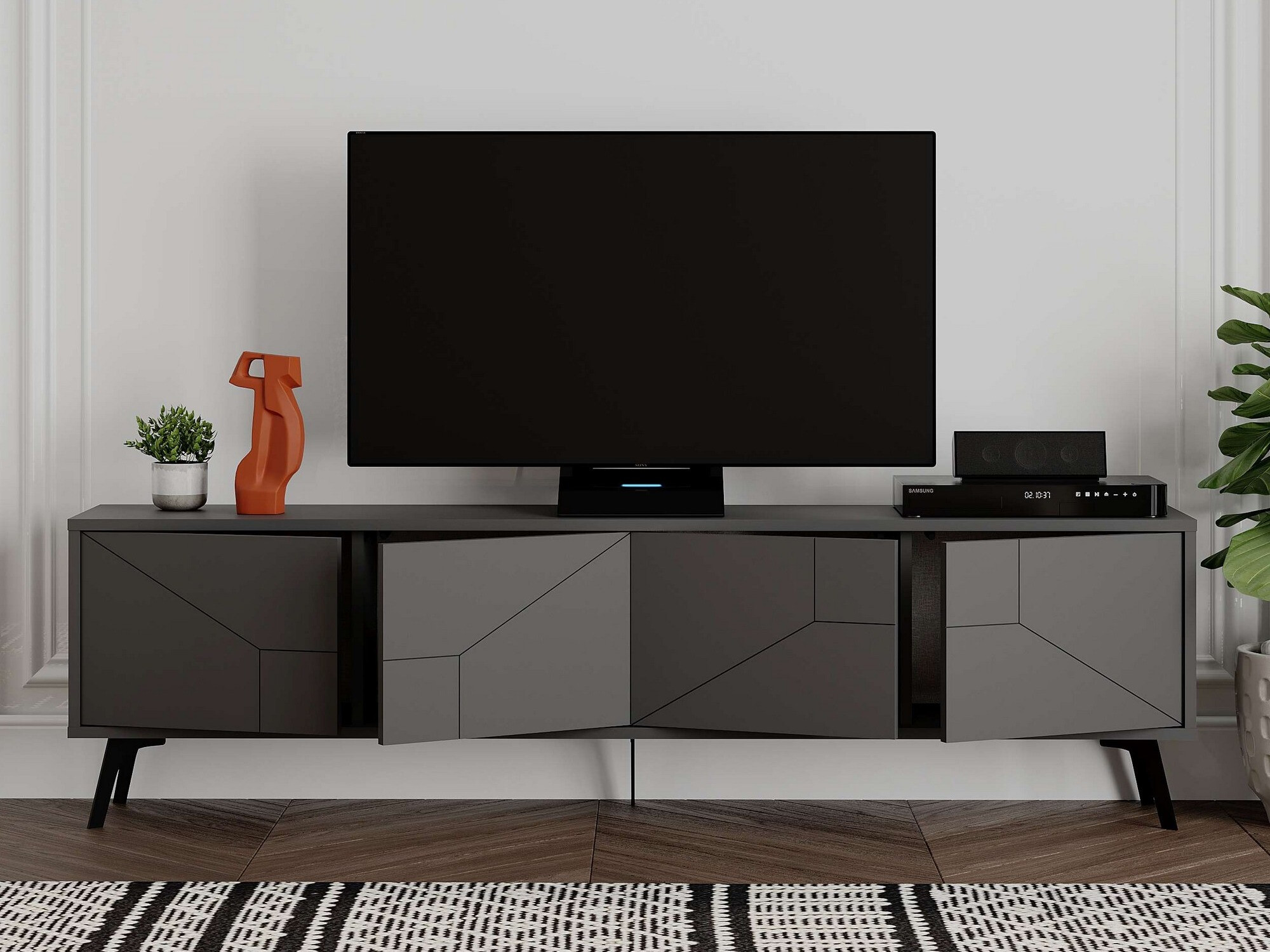 TV komoda Kailua 1237 (Antracit)