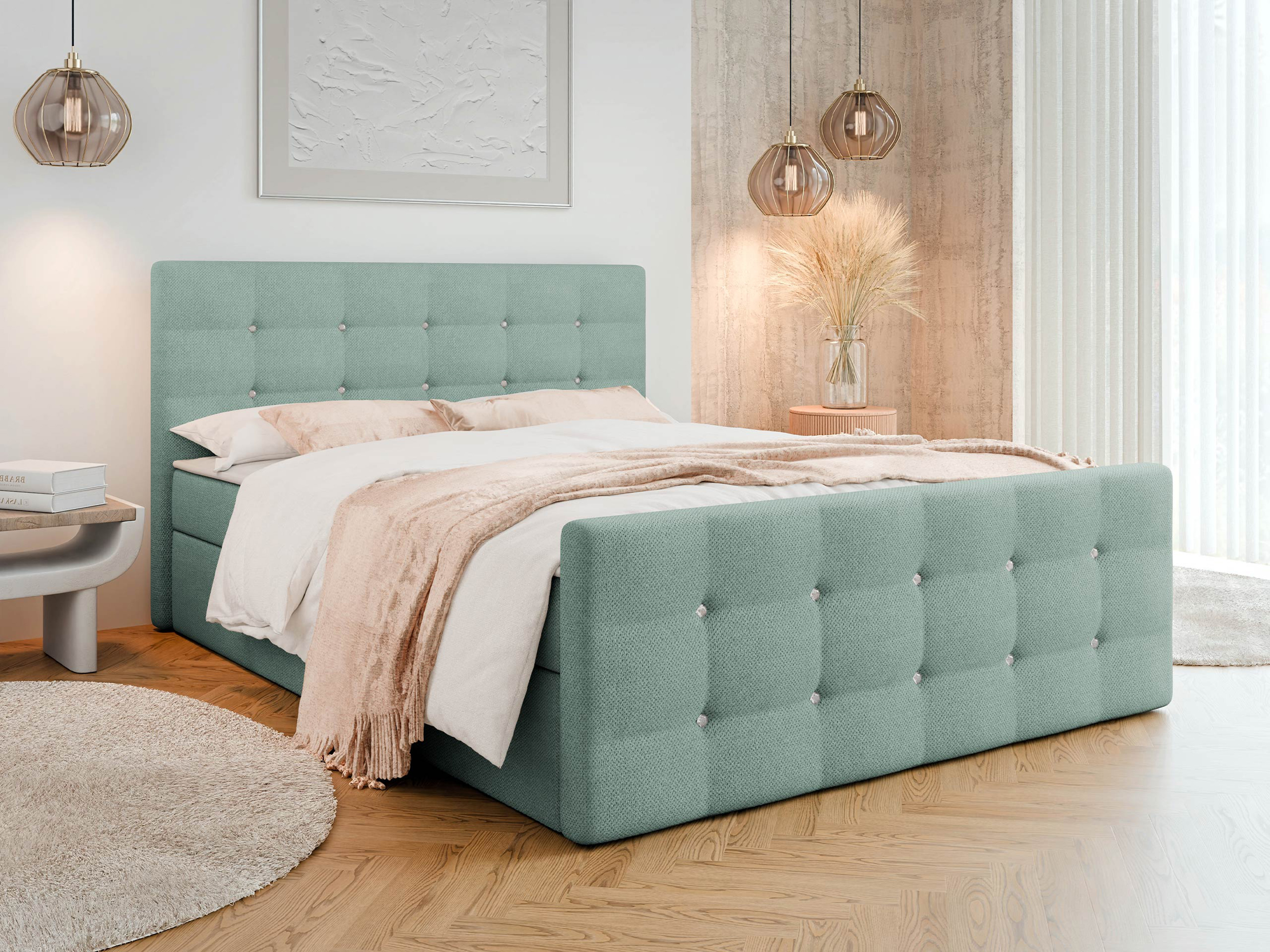 Boxspring krevet Memphis 113 (Rico 18)