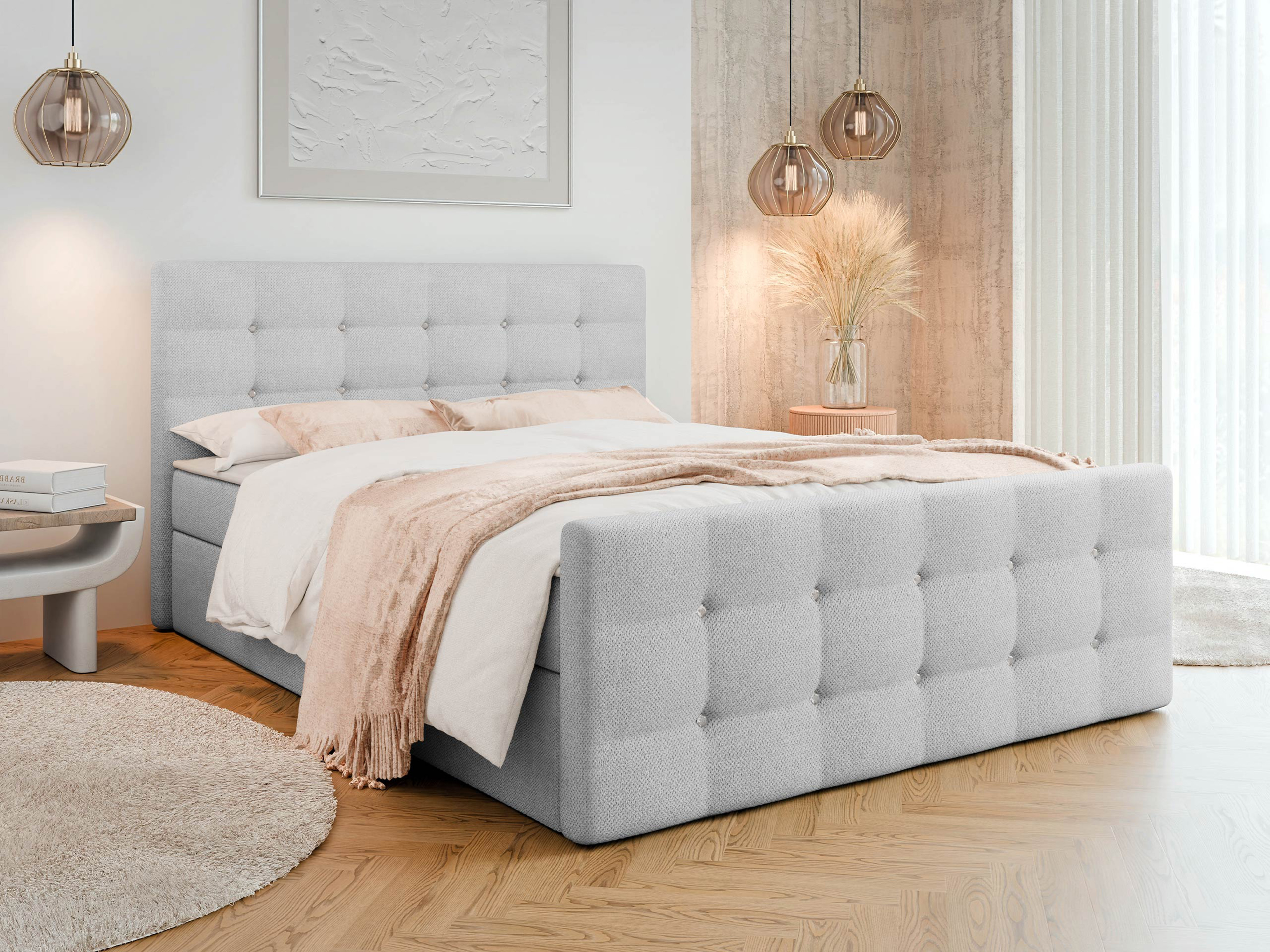 Boxspring krevet Memphis 113 (Rico 20)