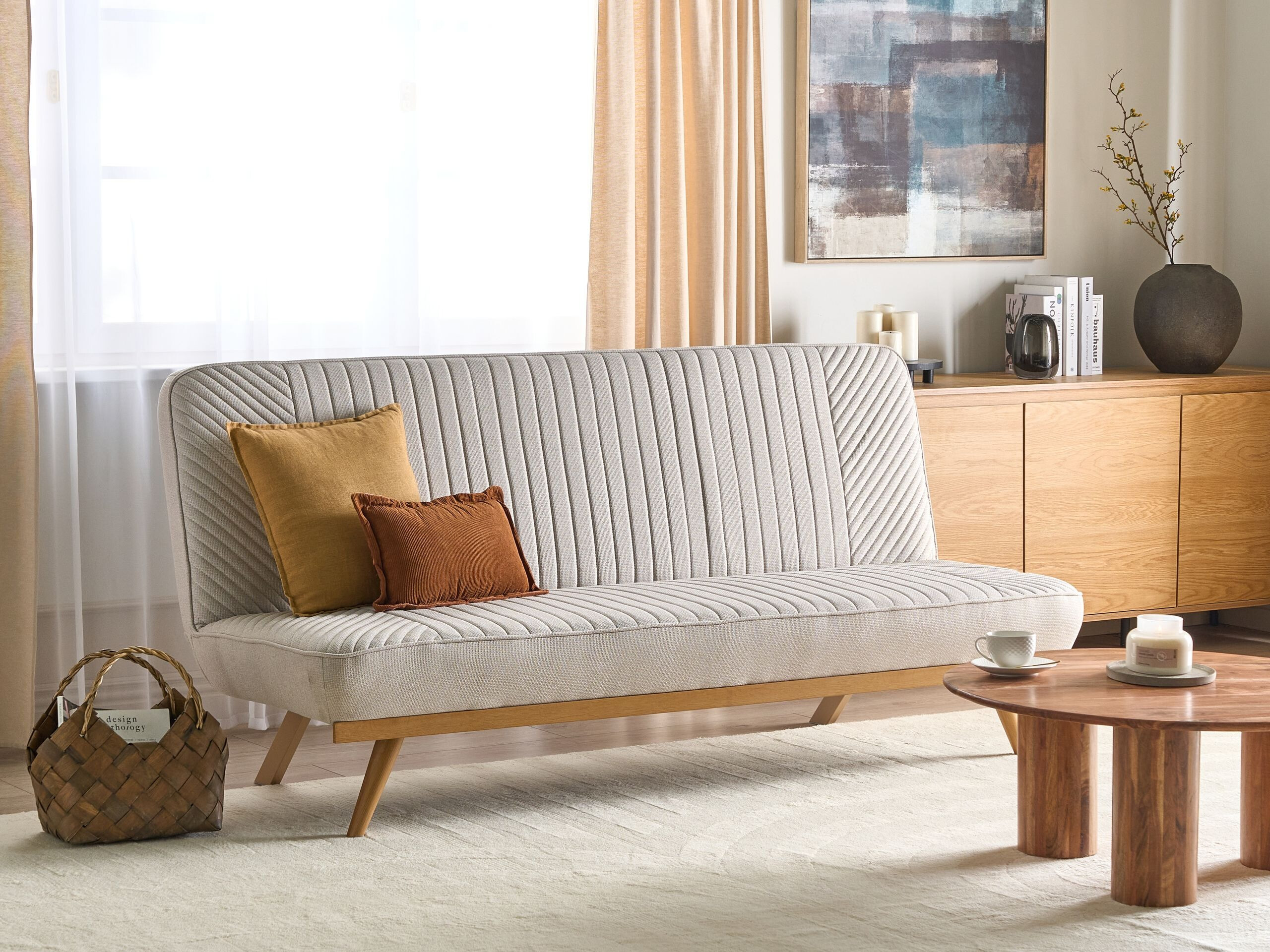 Sofa na razvlačenje Berwyn 2931 (Bež)