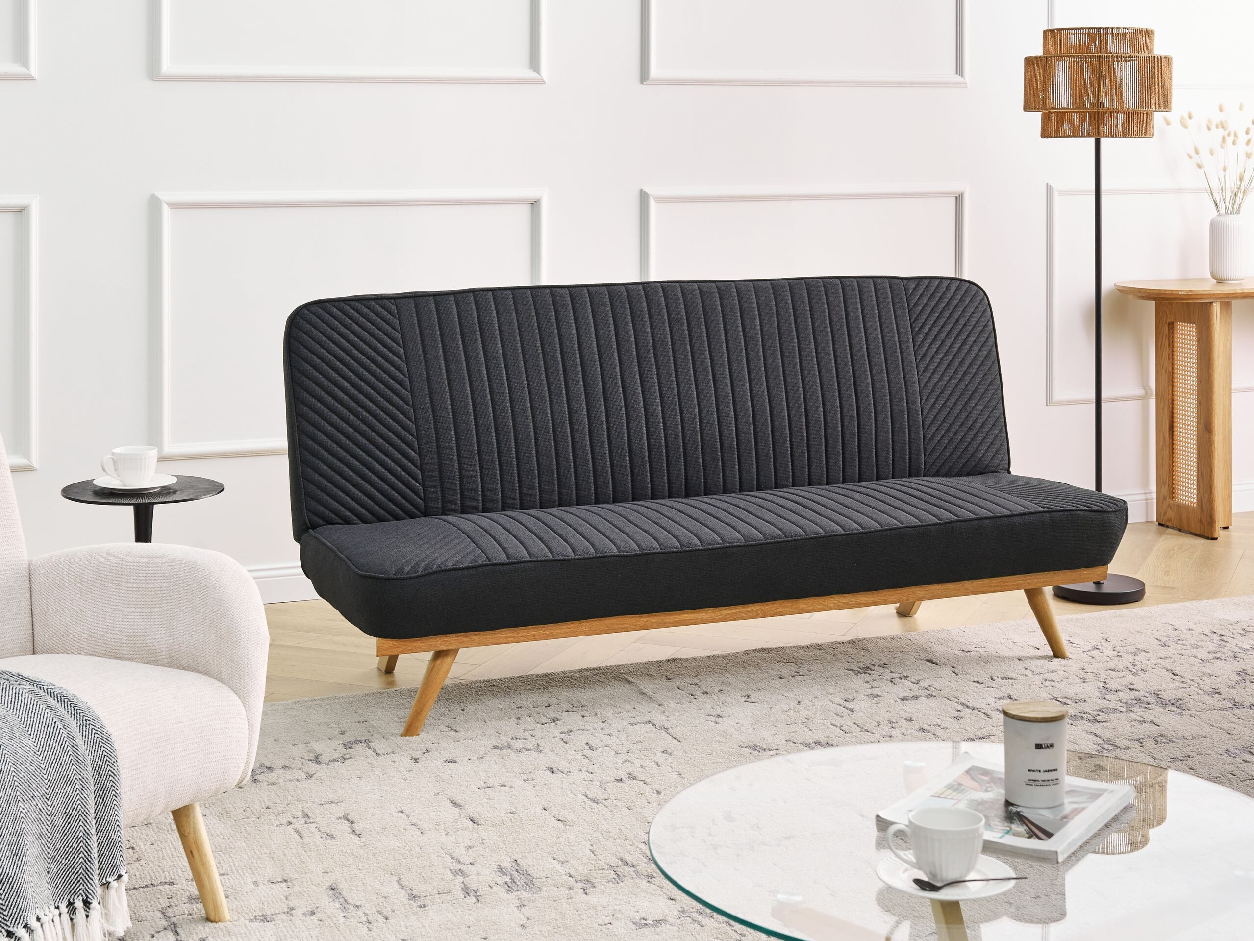 Sofa na razvlačenje Berwyn 2931 (Crno)