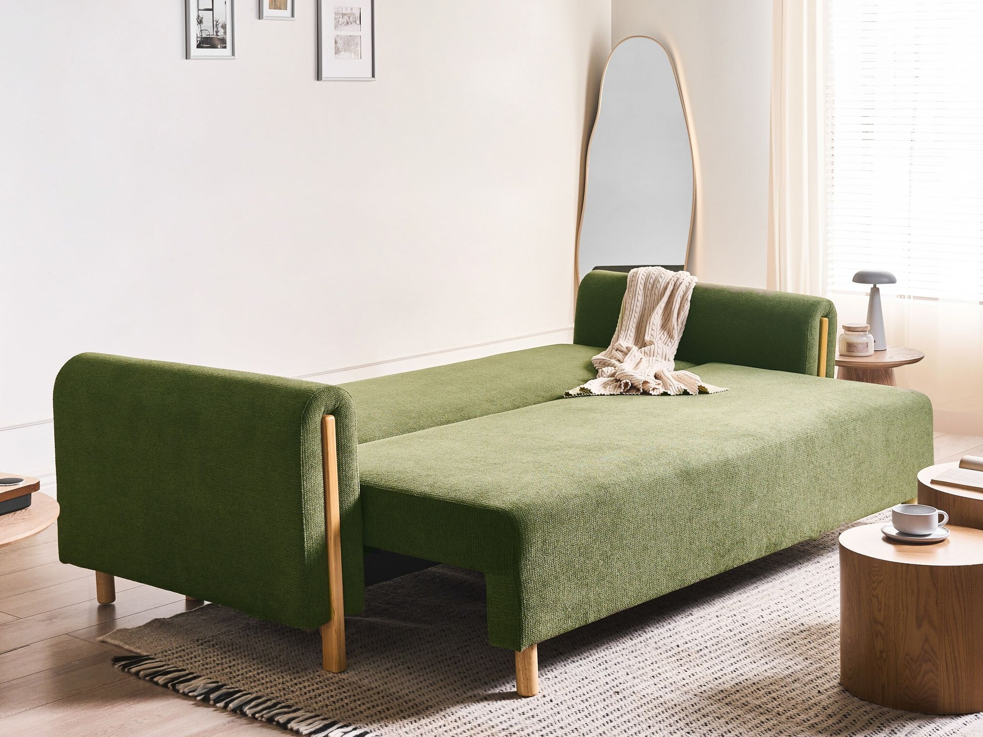Sofa na razvlačenje Berwyn 2936 (Zelena)