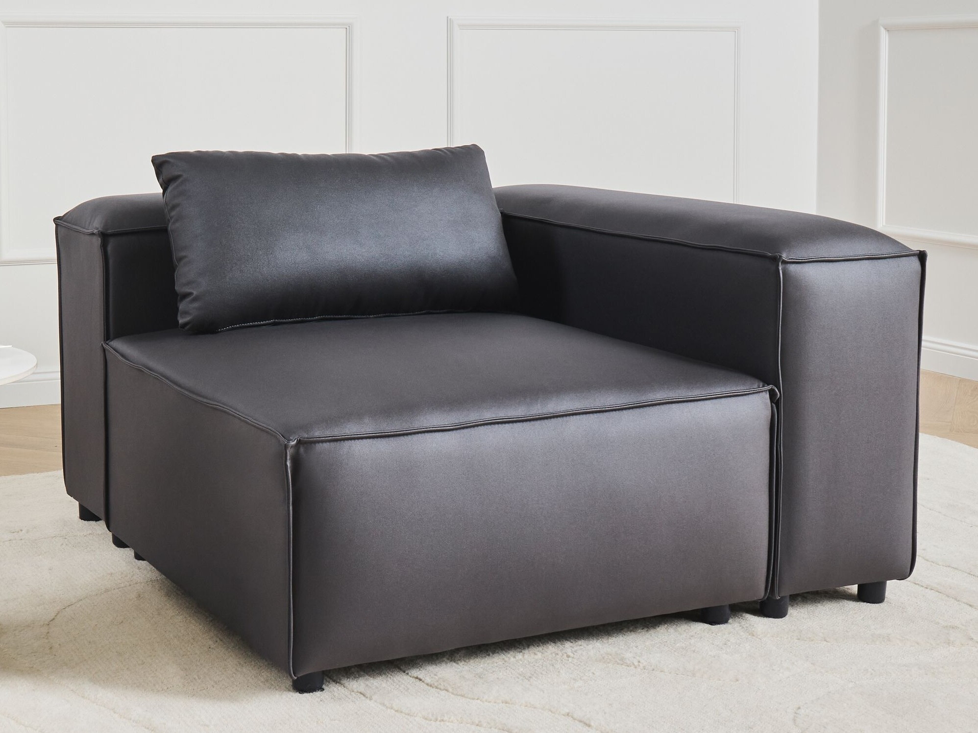 Modularne sedeće garniture Avialu 104 (Crno)