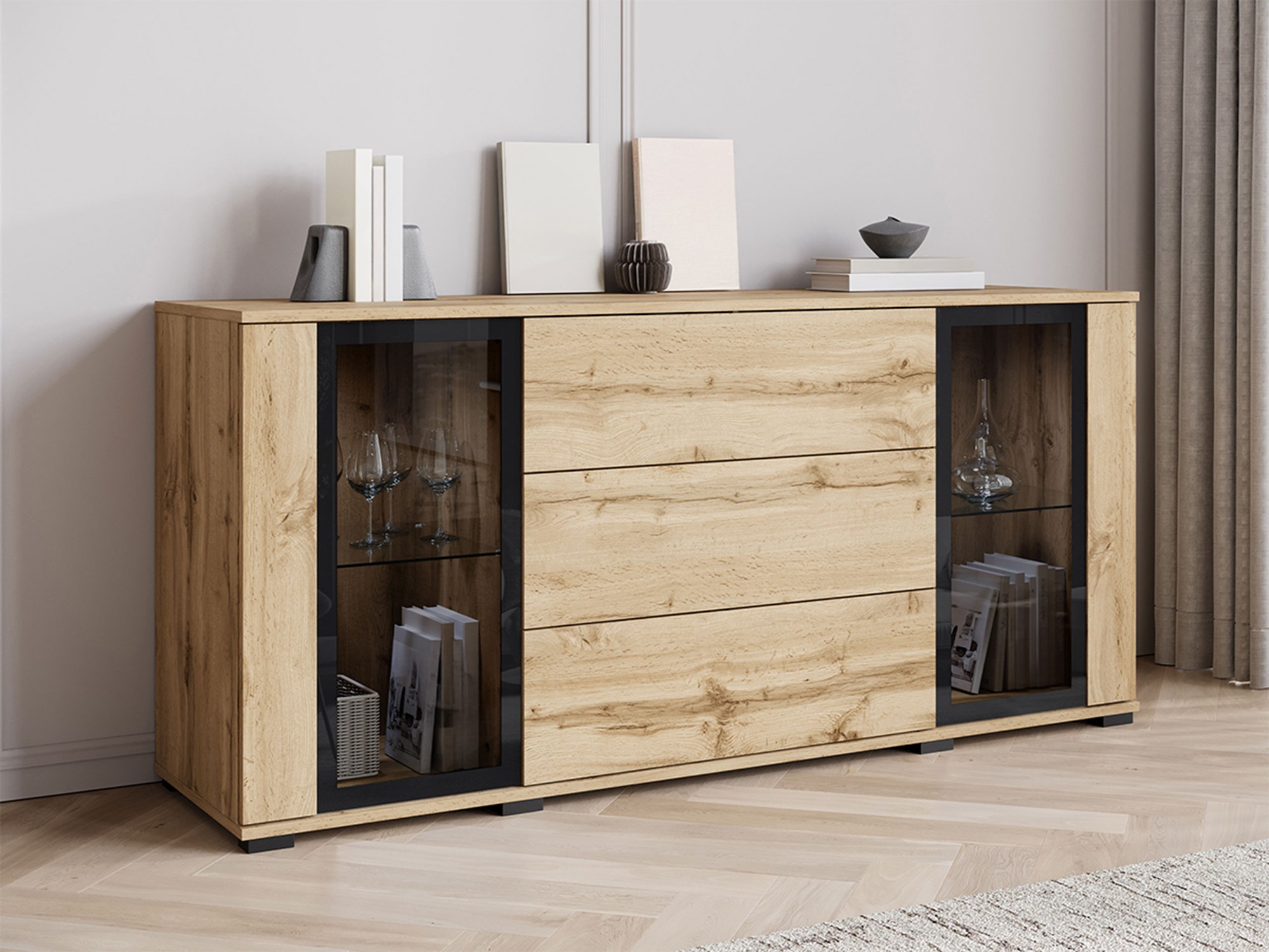 Komoda Torcame 101 (Hrast Votan)