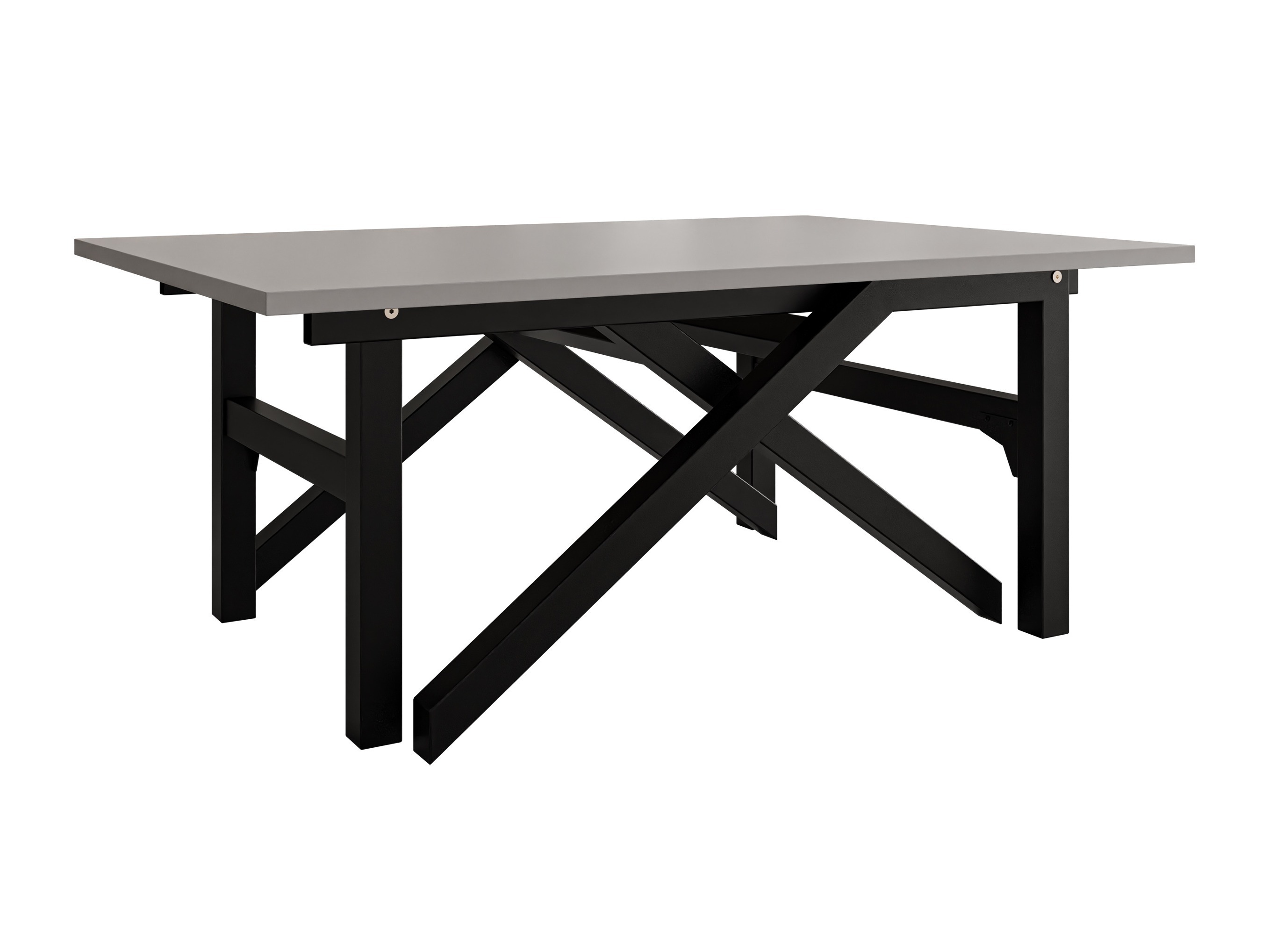 Modularni stočić za kafu Oswego 151 (Grafit + Crno)