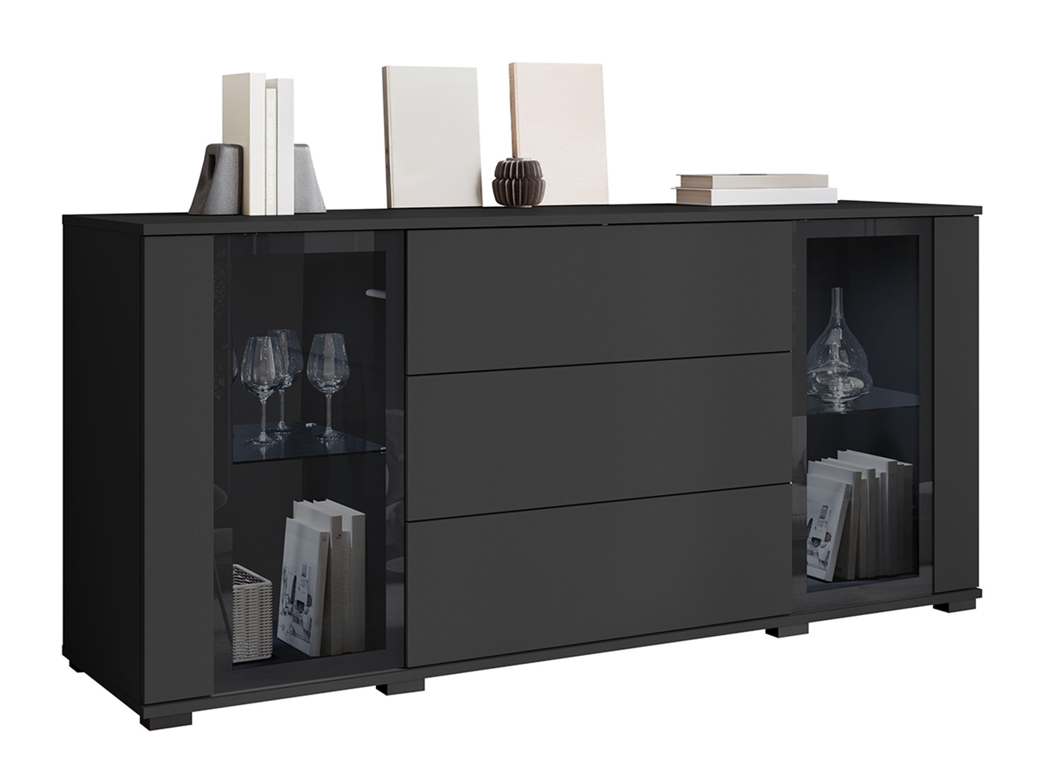 Komoda Torcame 101 (Crno)