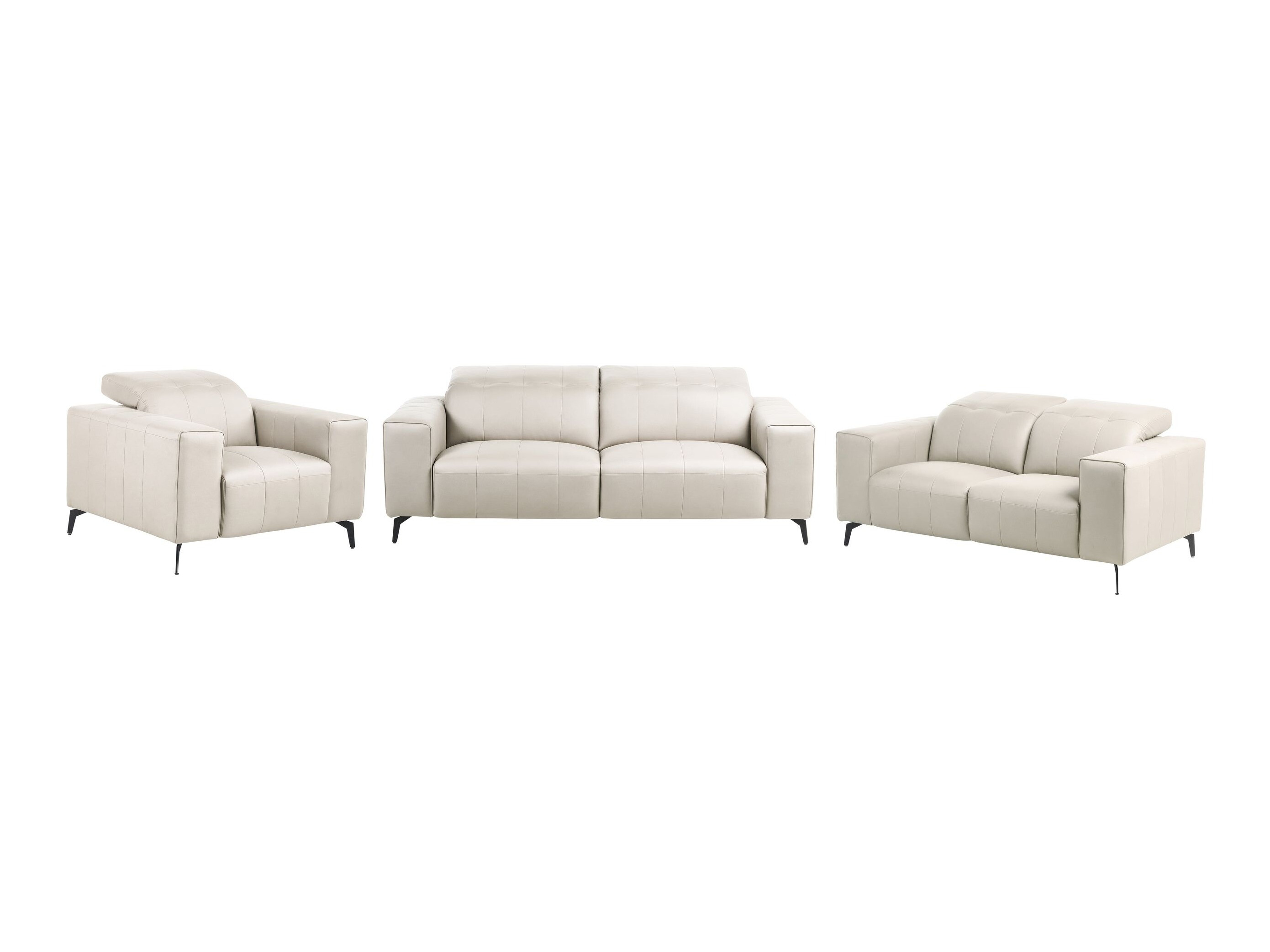 Set tapaciranog nameštaja Berwyn 2948 (Svetlo bež)