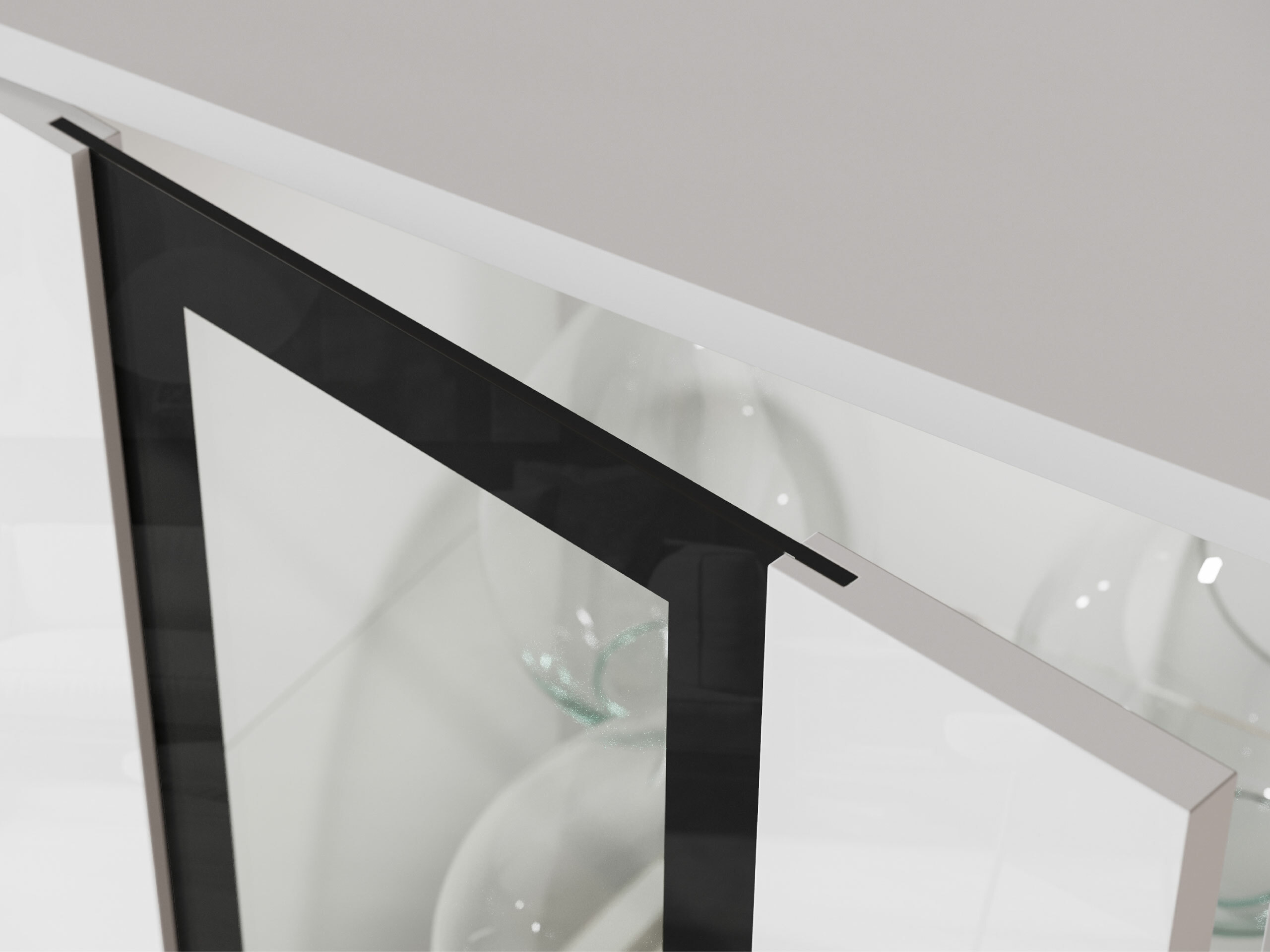 Set za dnevnu sobu Torcame 103 (Belo + Sjajno belo)