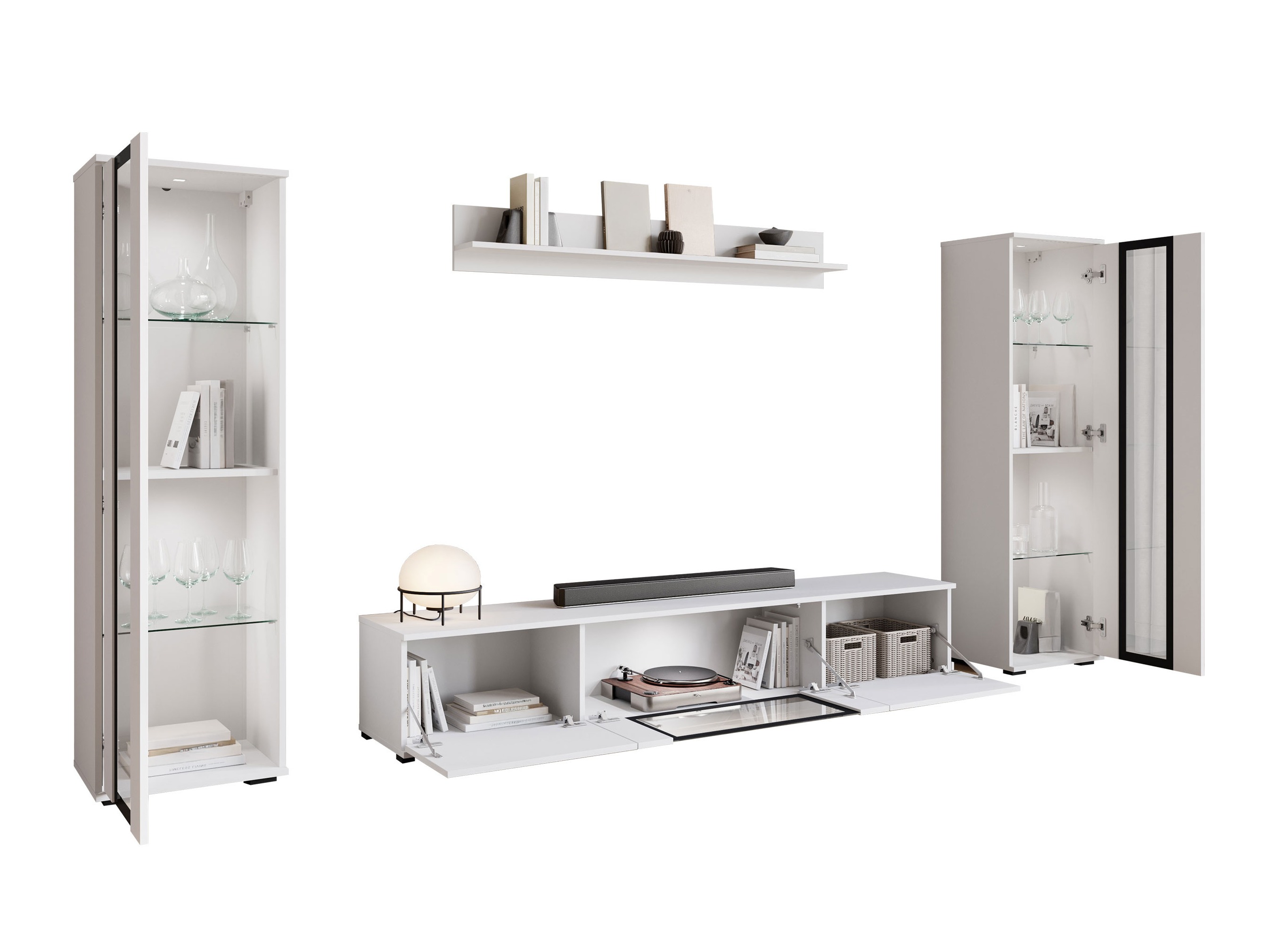 Set za dnevnu sobu Torcame 103 (Crno)