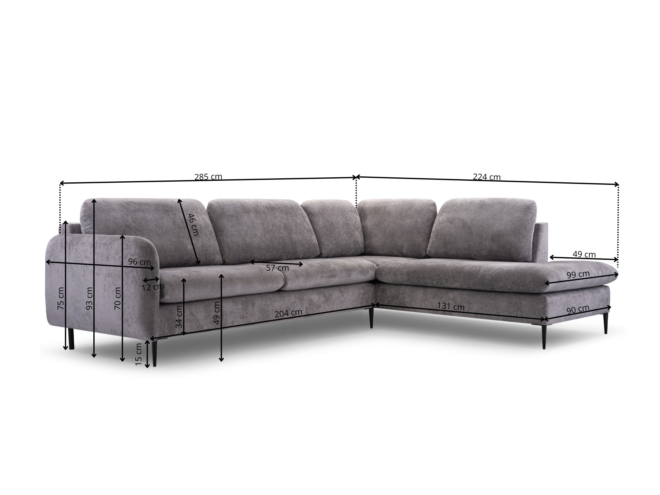 Ugaona garnitura Lufkin 150 (Perfect Harmony 82)