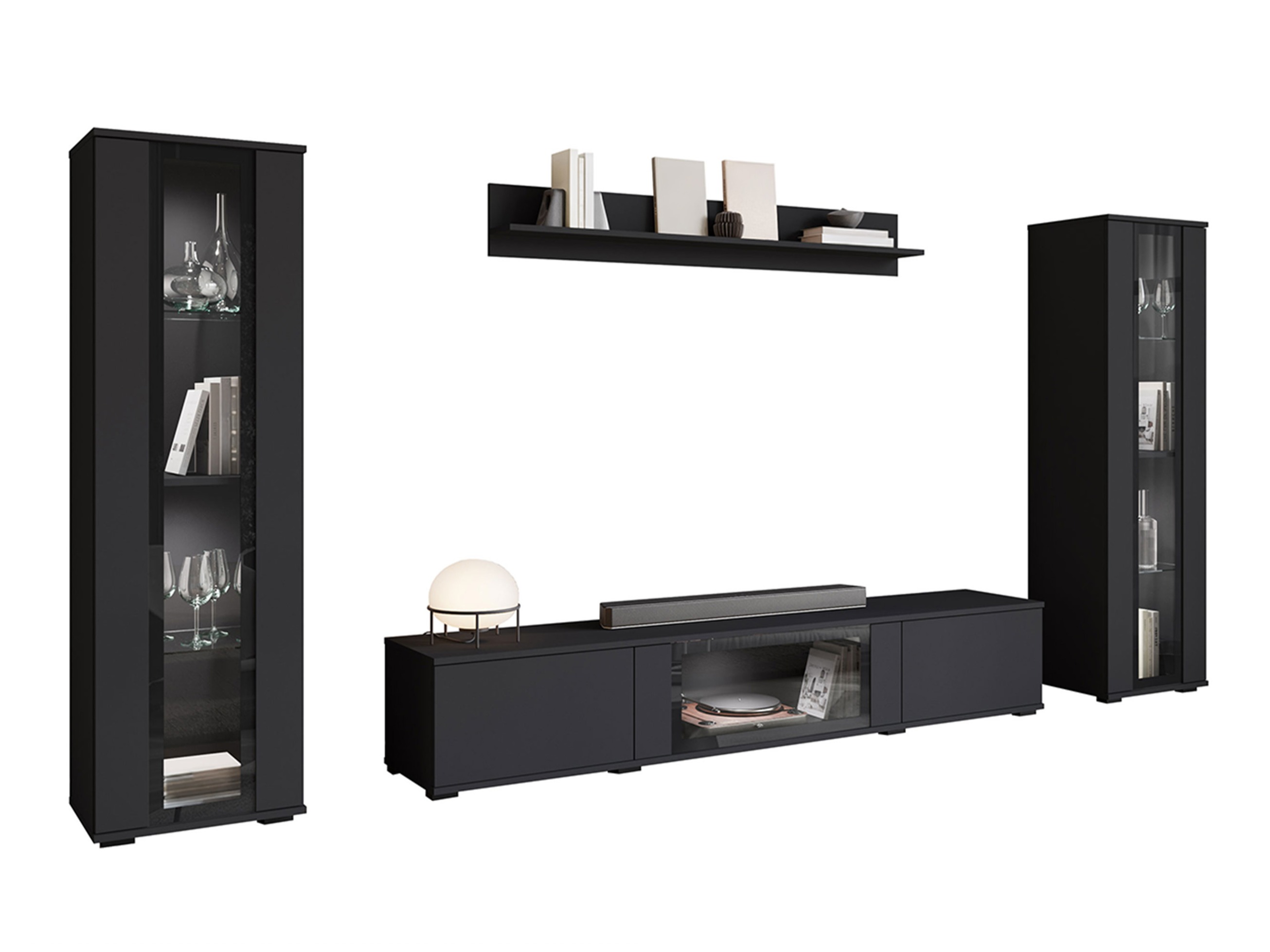 Set za dnevnu sobu Torcame 103 (Crno)