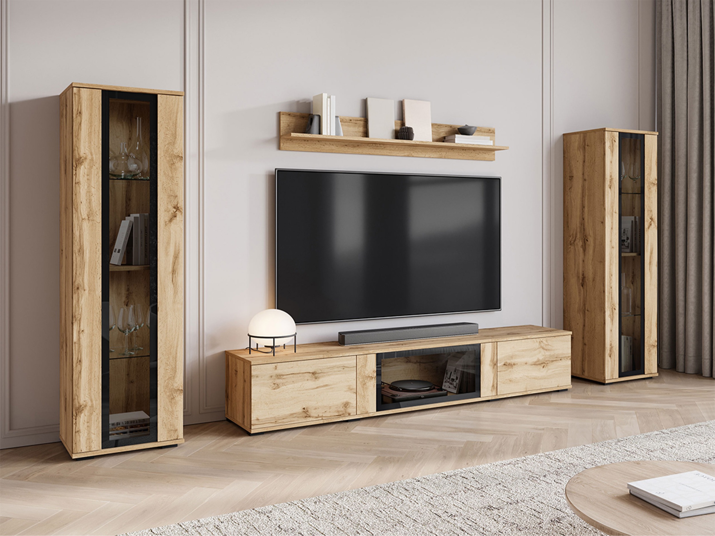 Set za dnevnu sobu Torcame 103 (Hrast Votan)