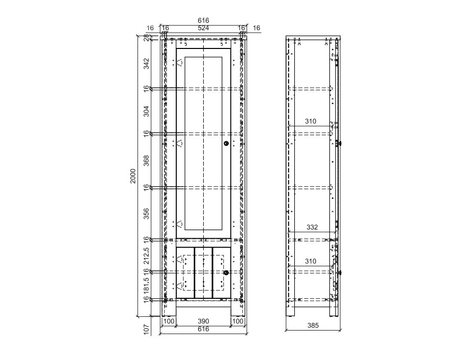 Set za hodnik Mirtalo 105