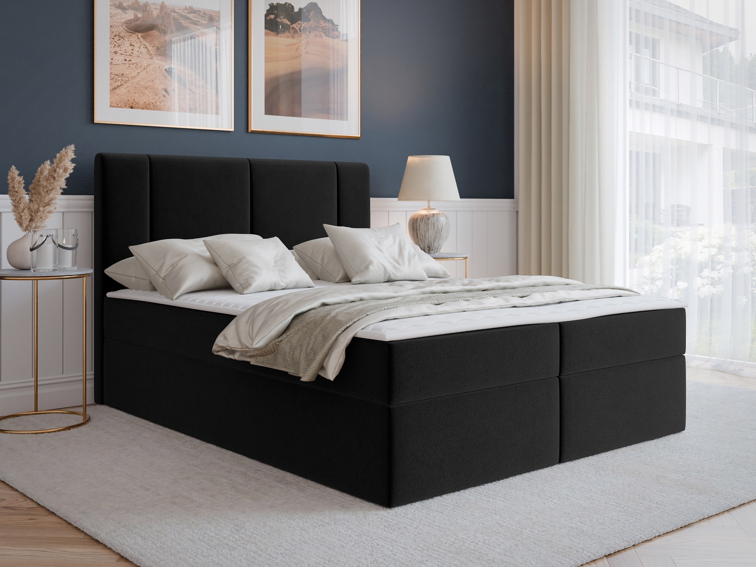 Boxspring krevet Zanesville 101 (Manila 18)