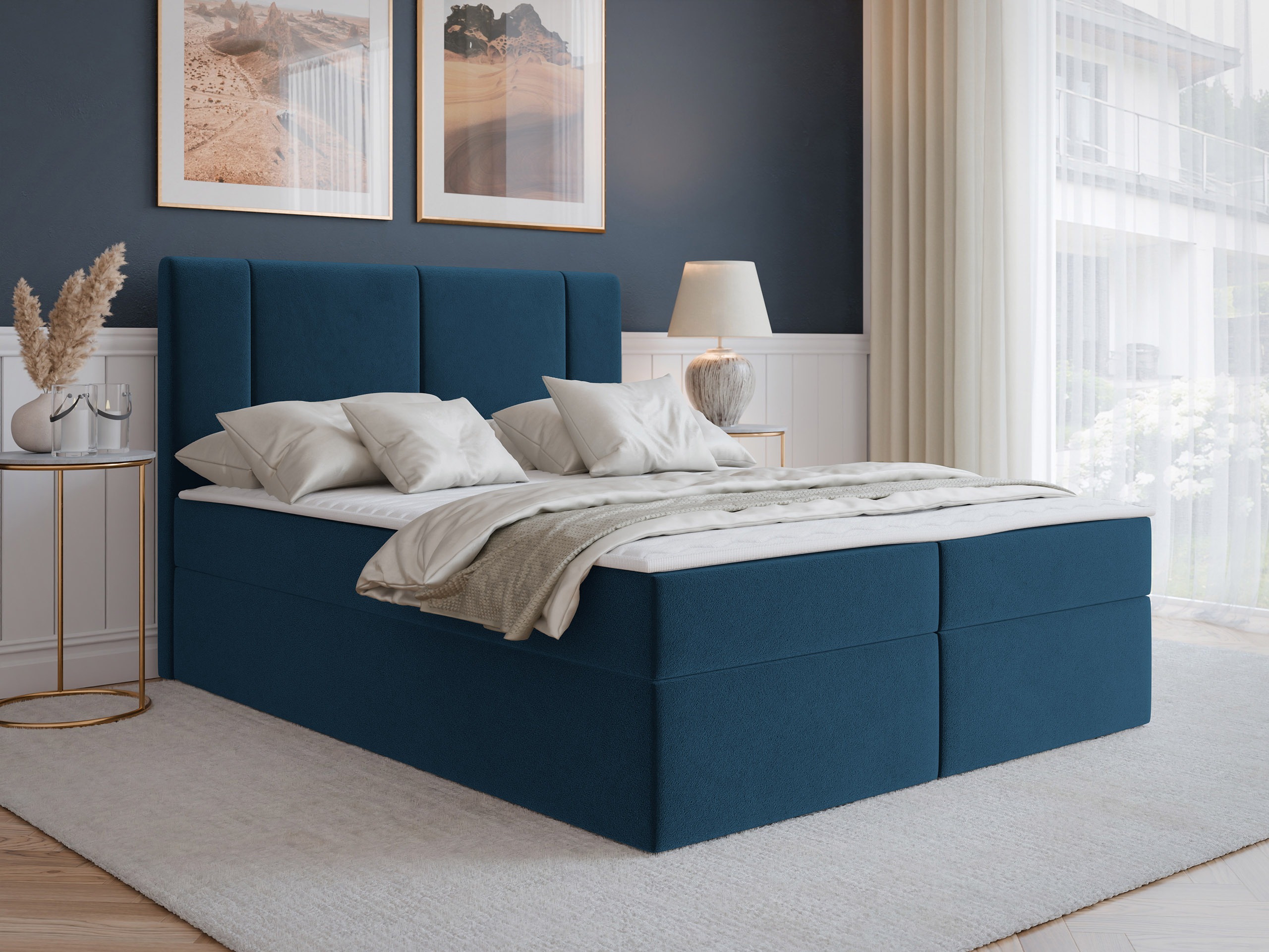 Boxspring krevet Zanesville 101 (Manila 26)