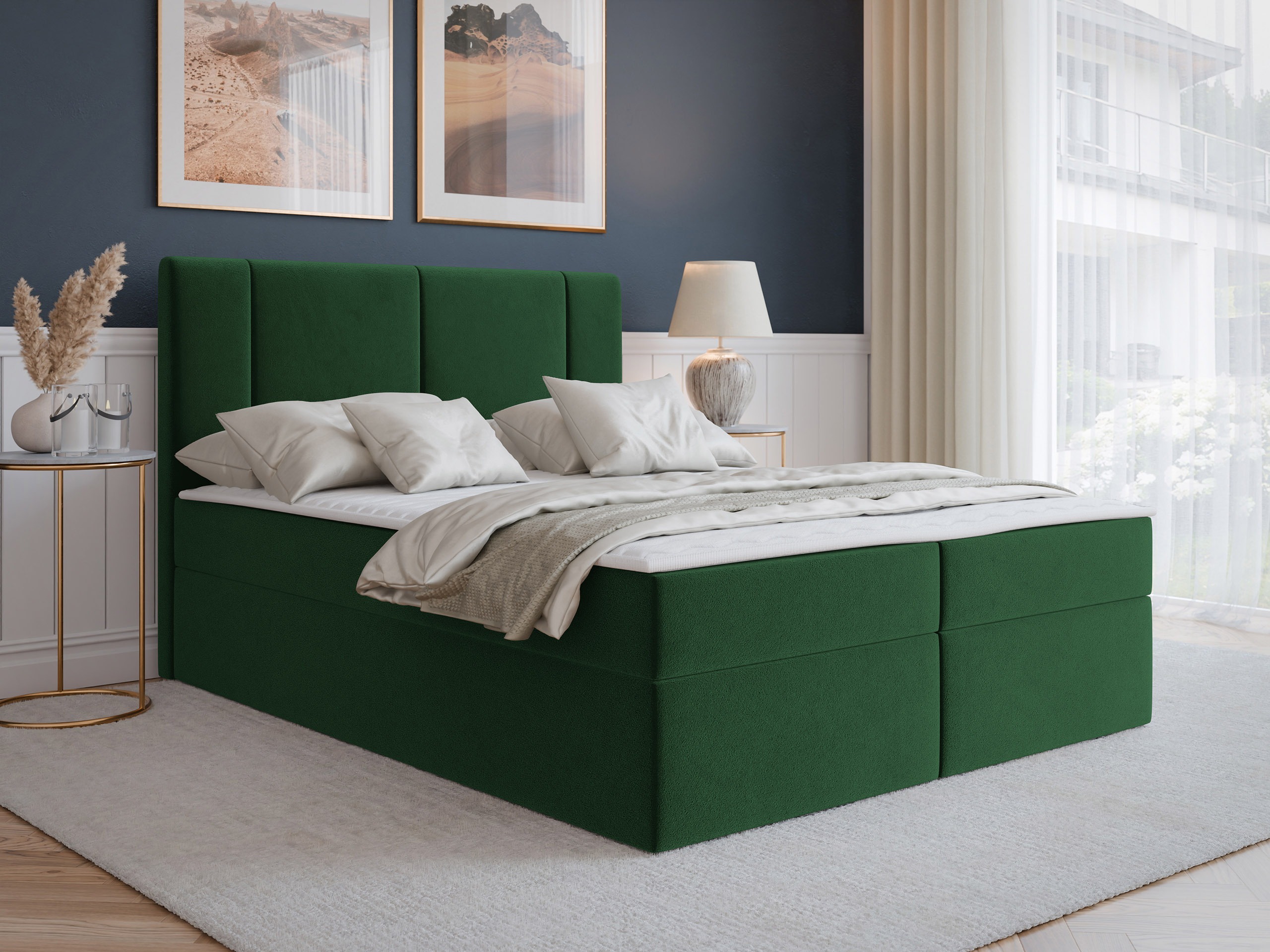 Boxspring krevet Zanesville 101 (Manila 35)