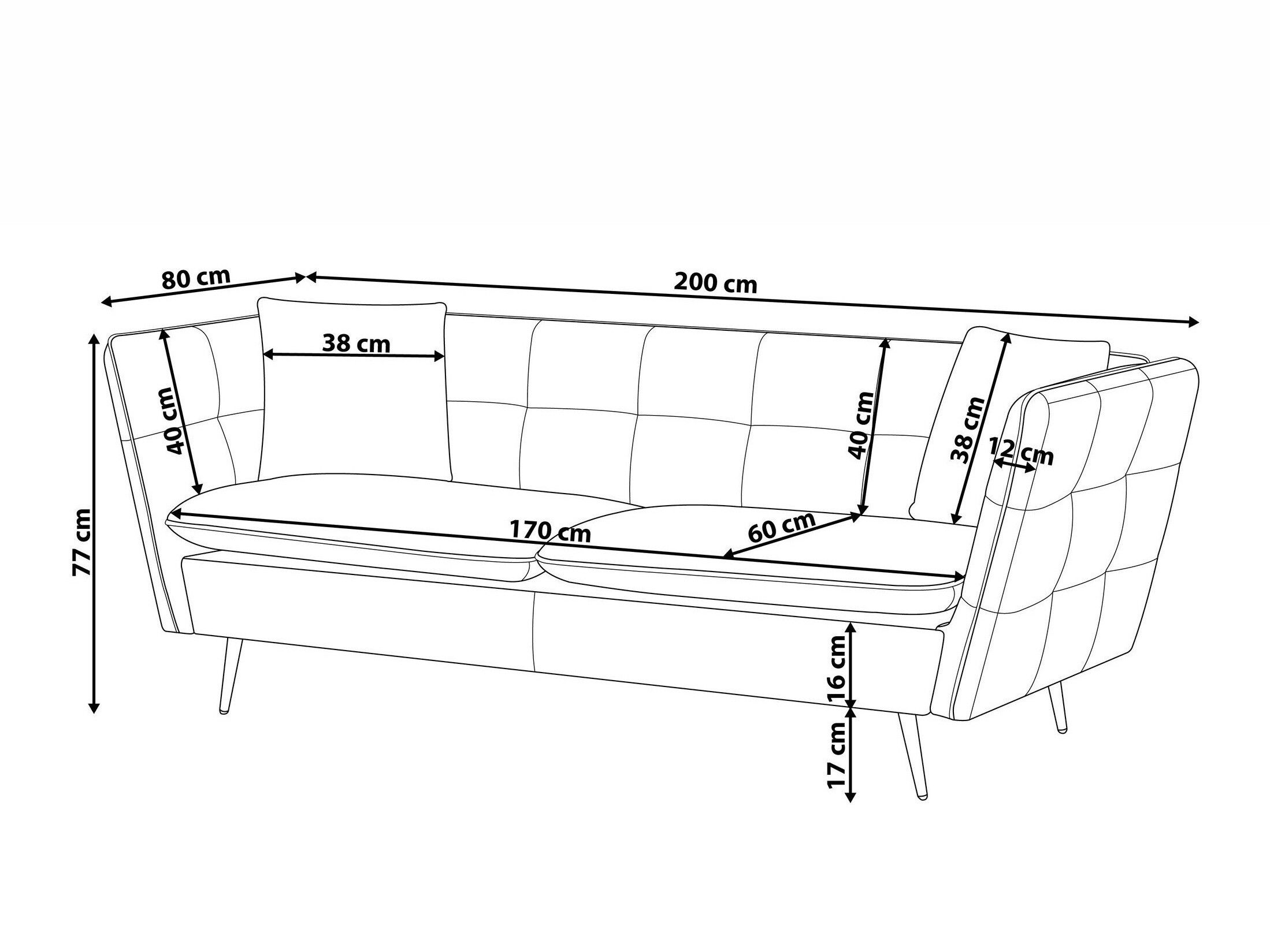 Sofa Berwyn 3023