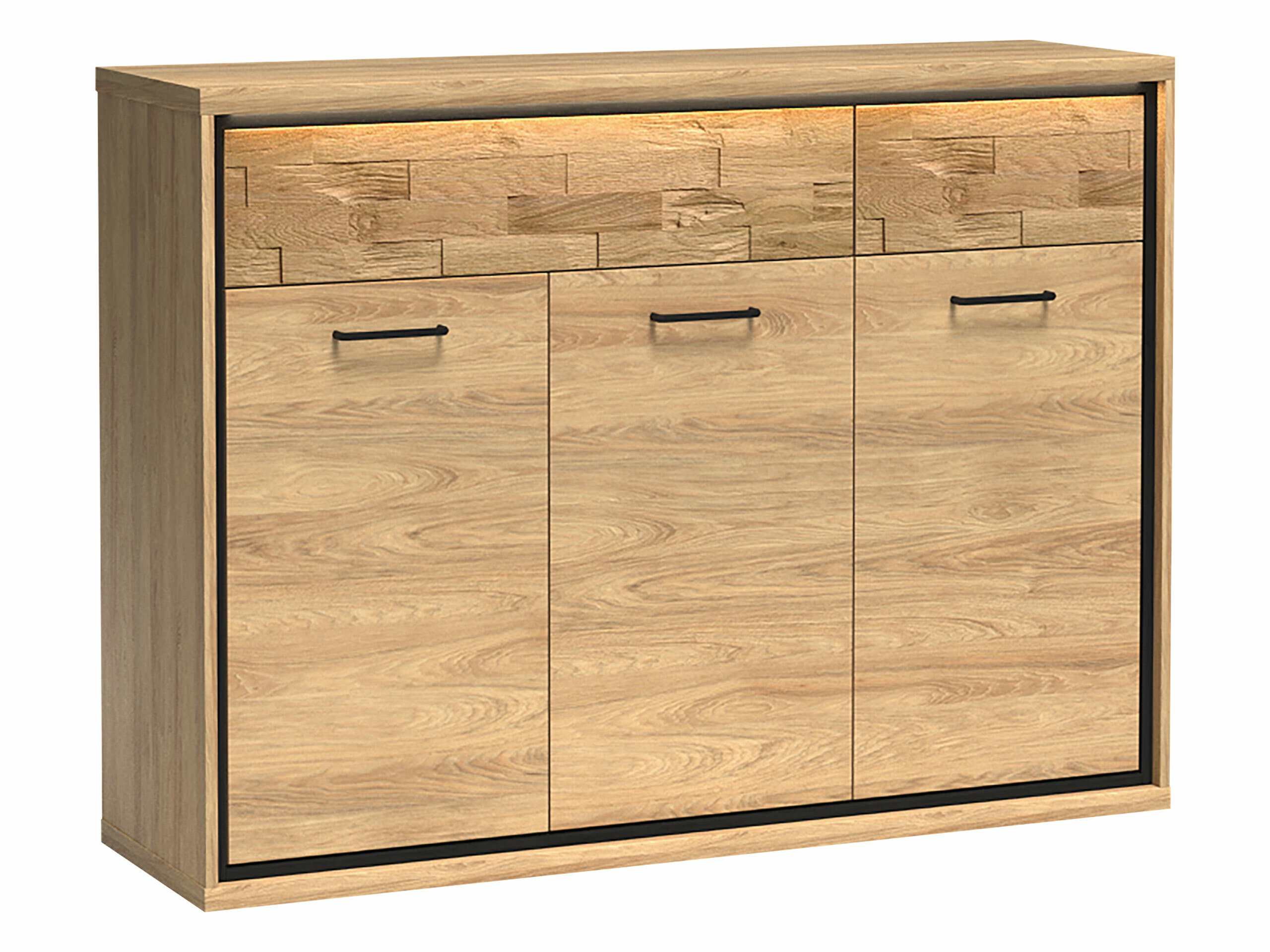 Komoda Etrmoni 104 (Svetlo drvo + Hrast)