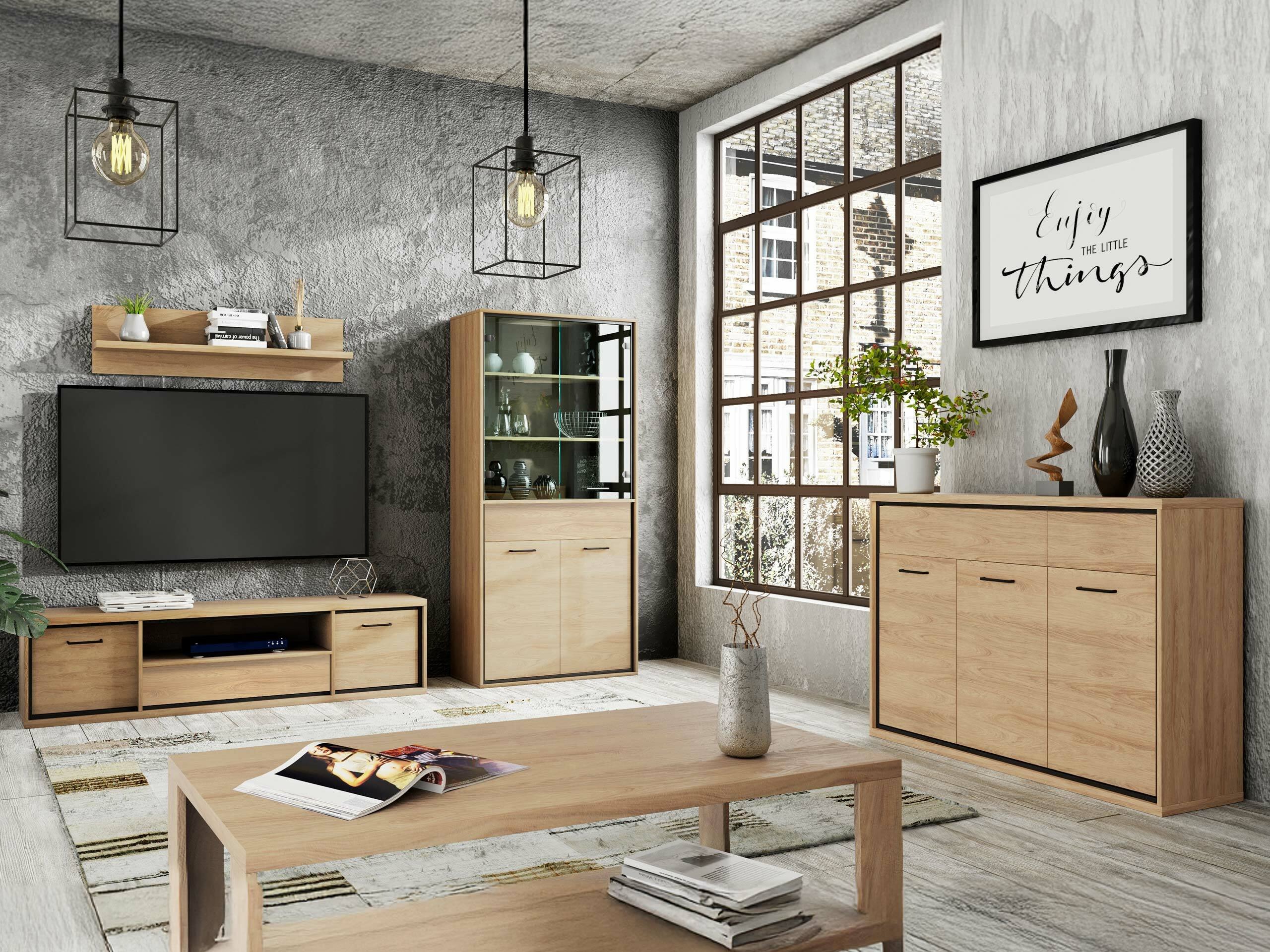 Polica Etrmoni 102 (Svetlo drvo)