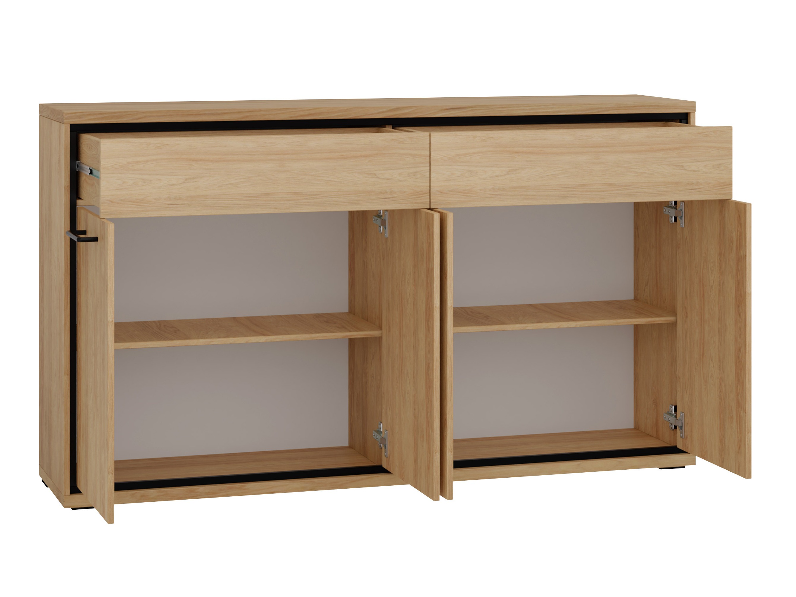 Set spavaća soba Etrmoni 122 (Svetlo drvo + Hrast)