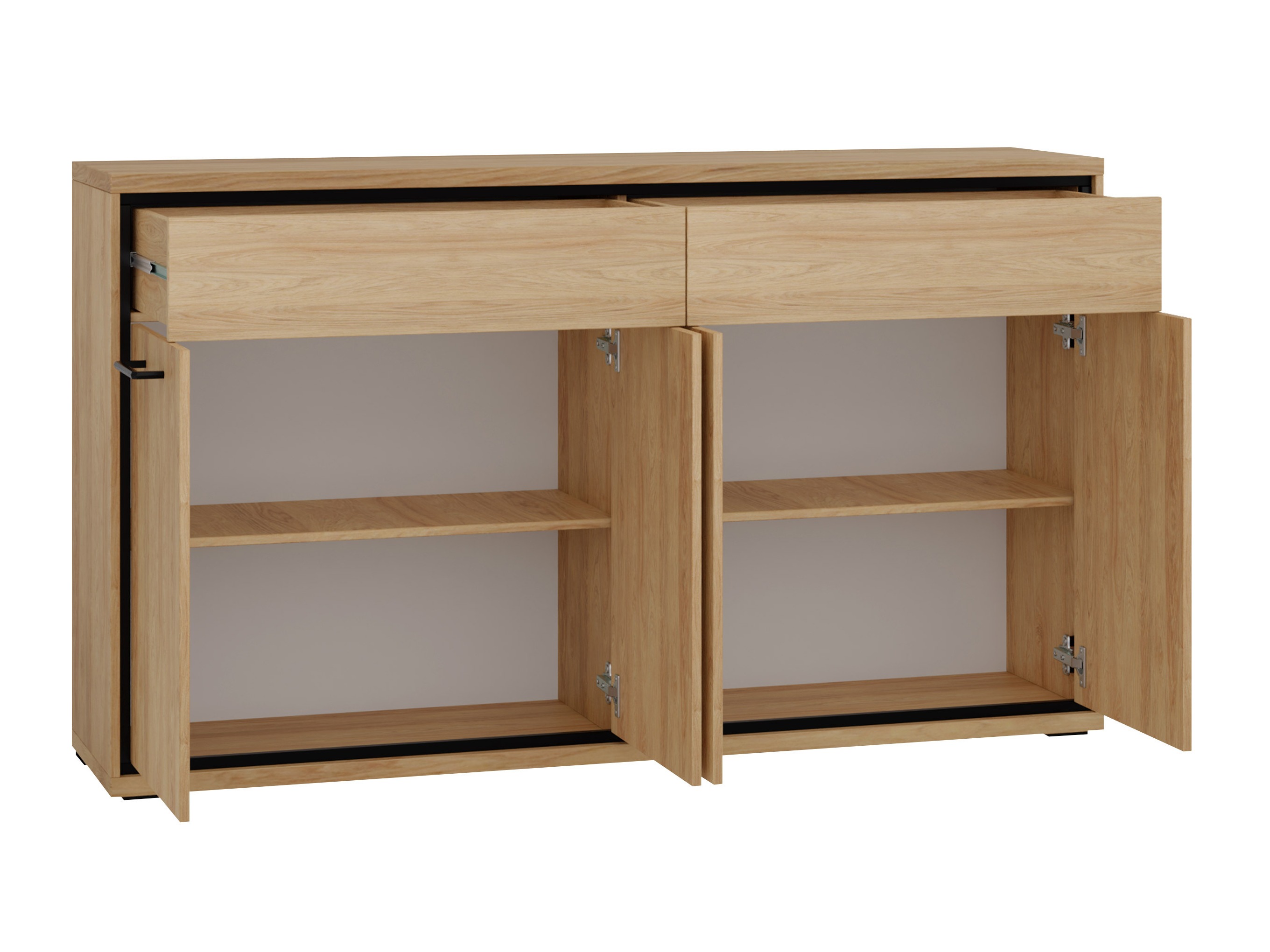 Set spavaća soba Etrmoni 122 (Svetlo drvo + Hrast)
