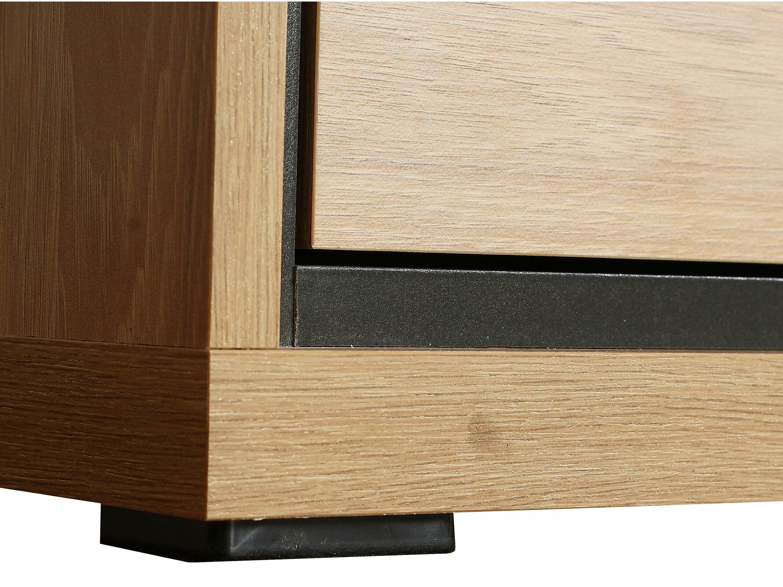 Set za dnevnu sobu Etrmoni 118 (Svetlo drvo + Hrast)