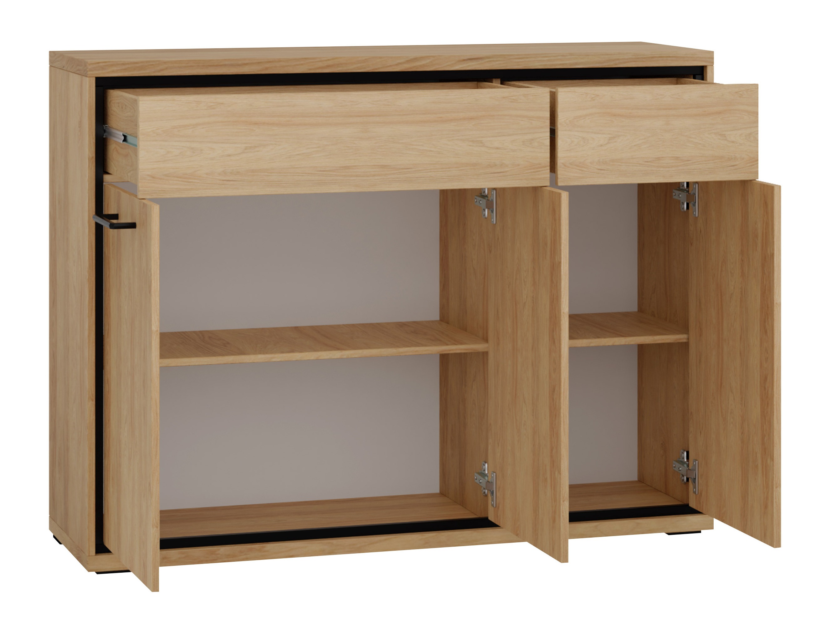 Set za dnevnu sobu Etrmoni 118 (Svetlo drvo)