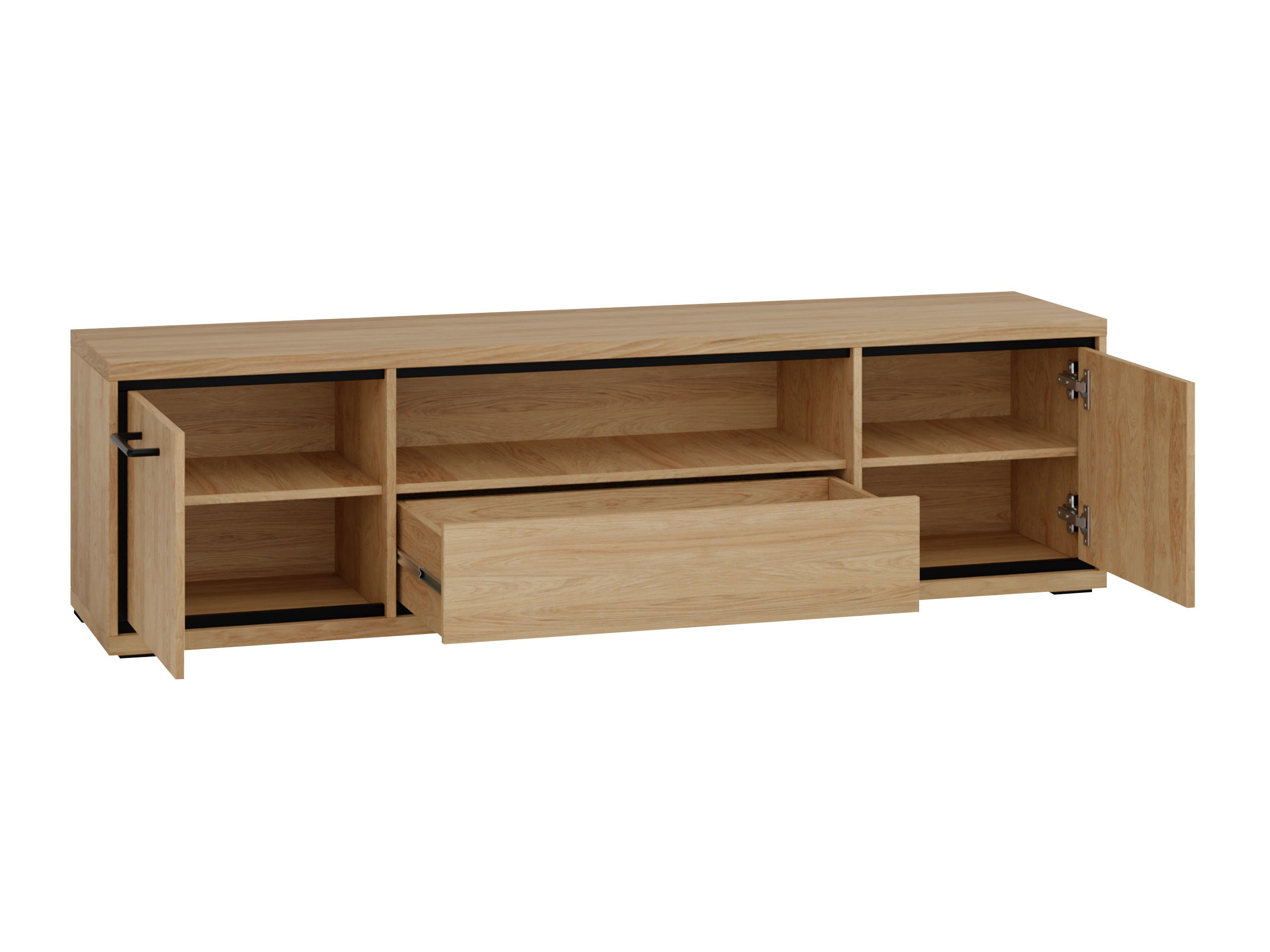Set za dnevnu sobu Etrmoni 119 (Svetlo drvo + Hrast)