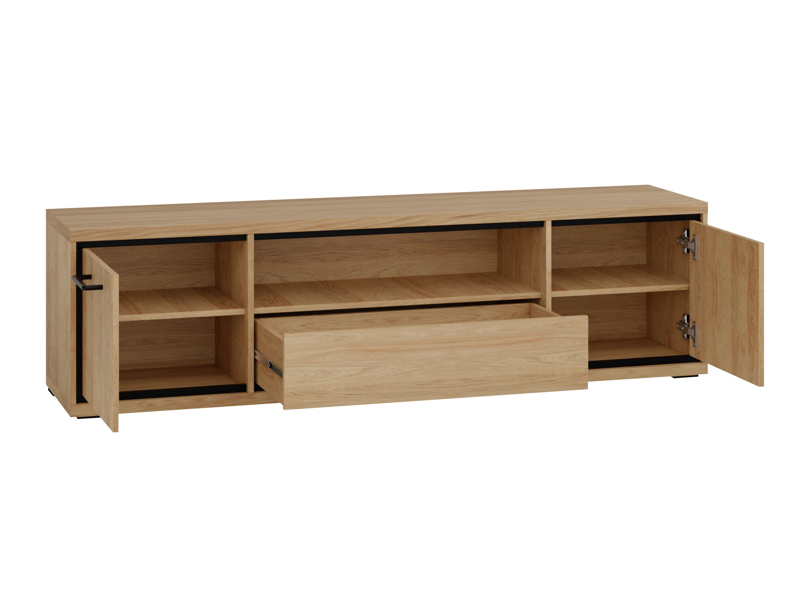 Set za dnevnu sobu Etrmoni 119 (Svetlo drvo + Hrast)