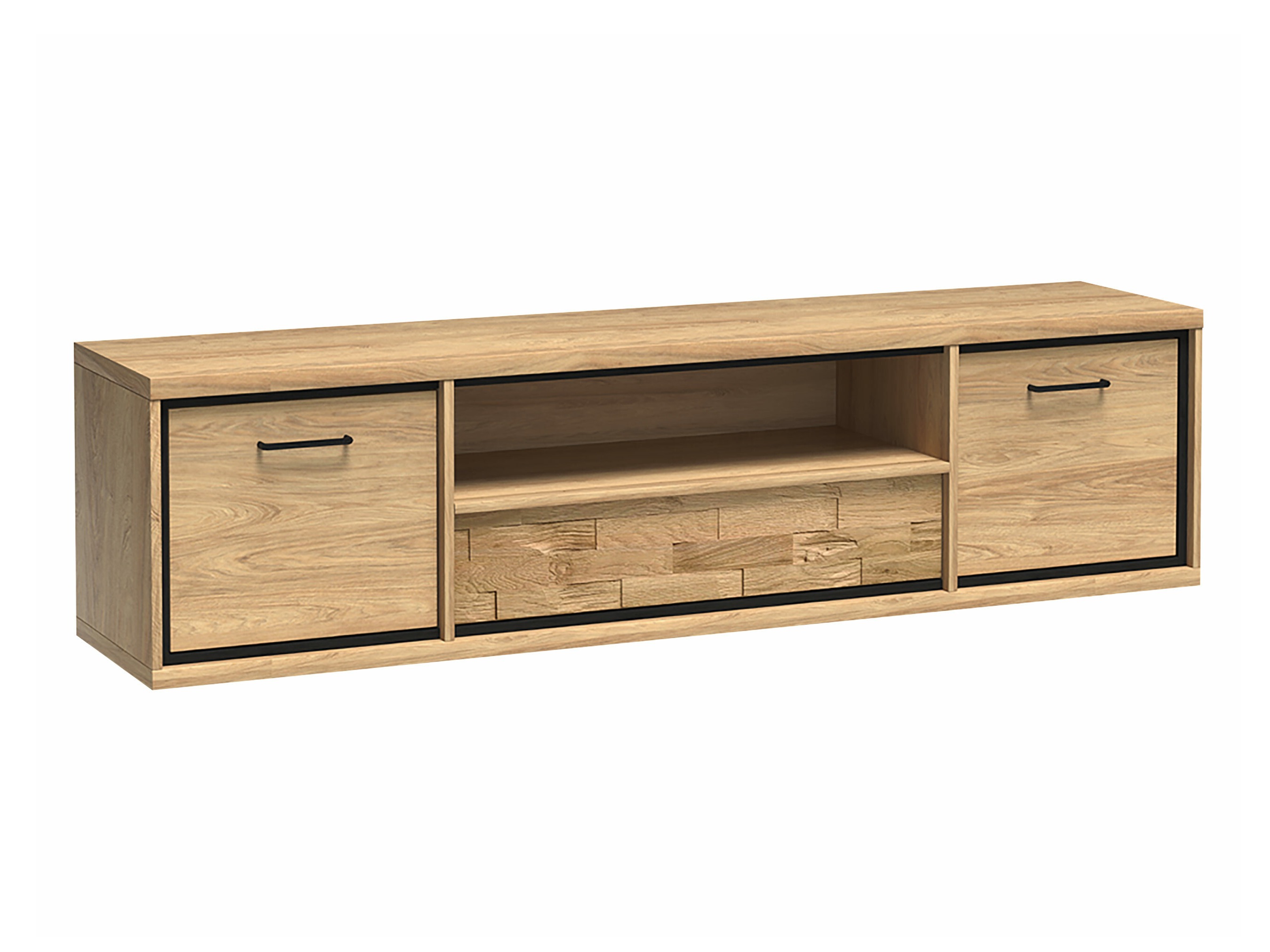 TV komoda Etrmoni 111 (Svetlo drvo + Hrast)