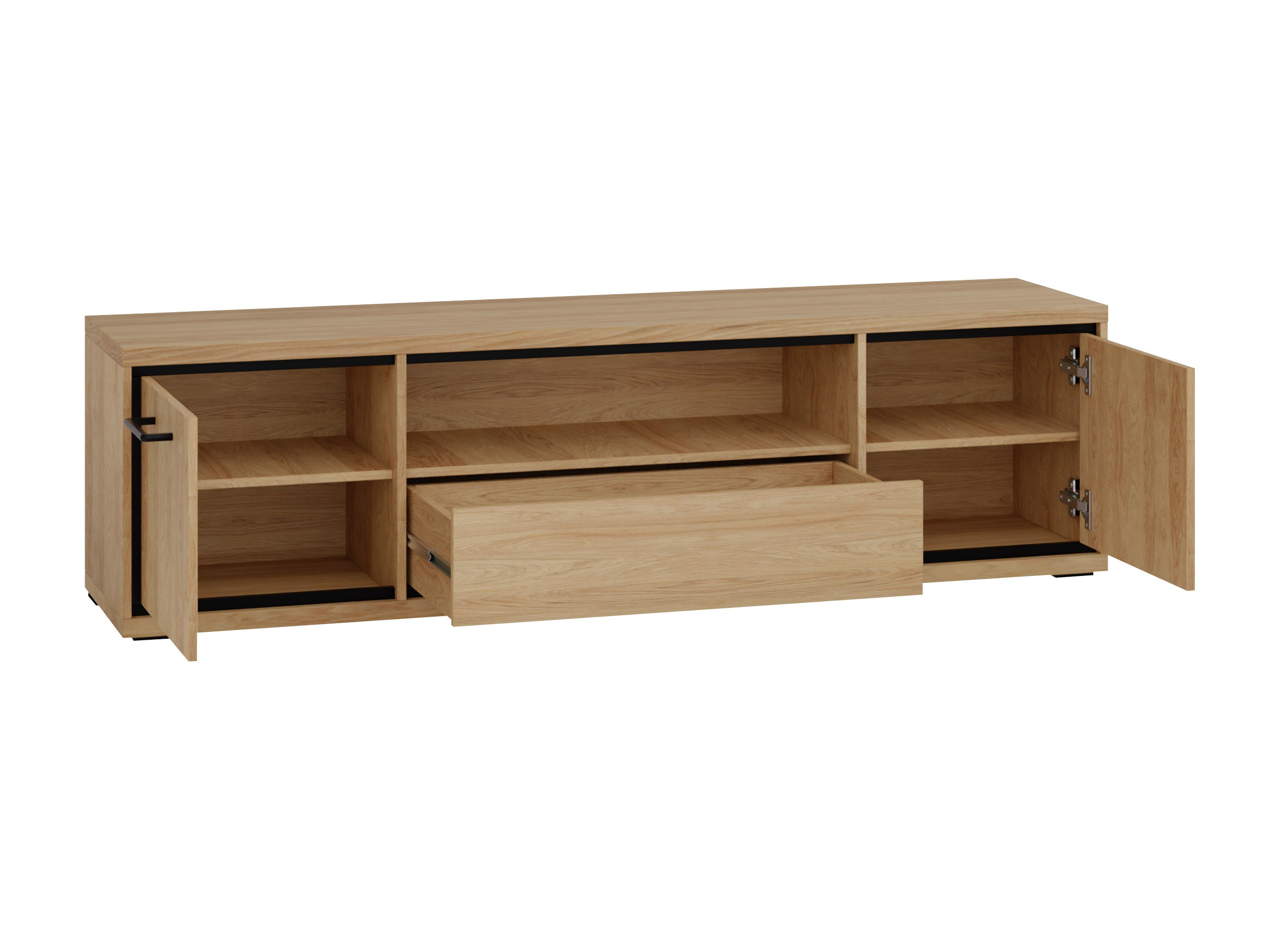 TV komoda Etrmoni 111 (Svetlo drvo + Hrast)