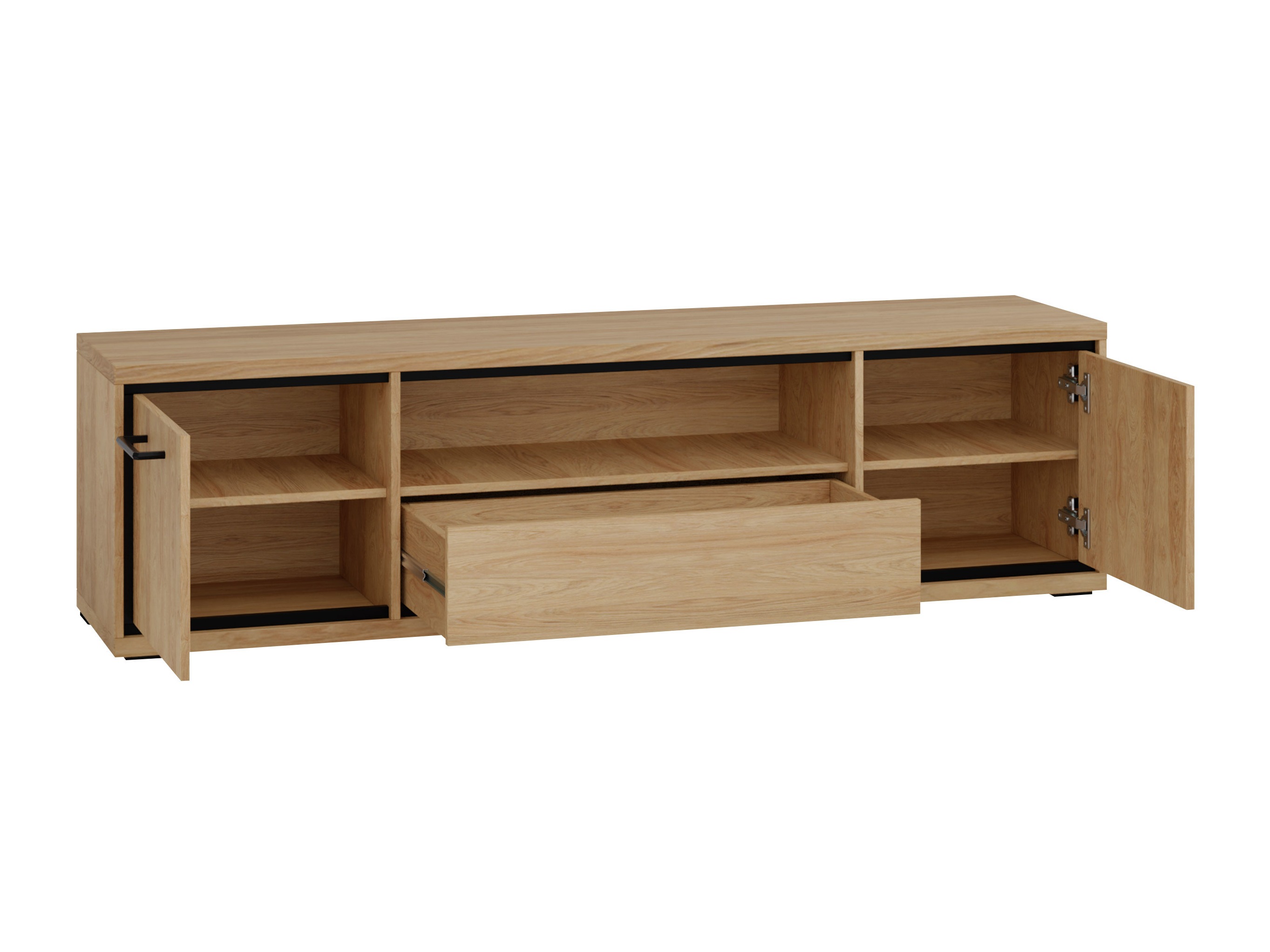 TV komoda Etrmoni 111 (Svetlo drvo + Hrast)