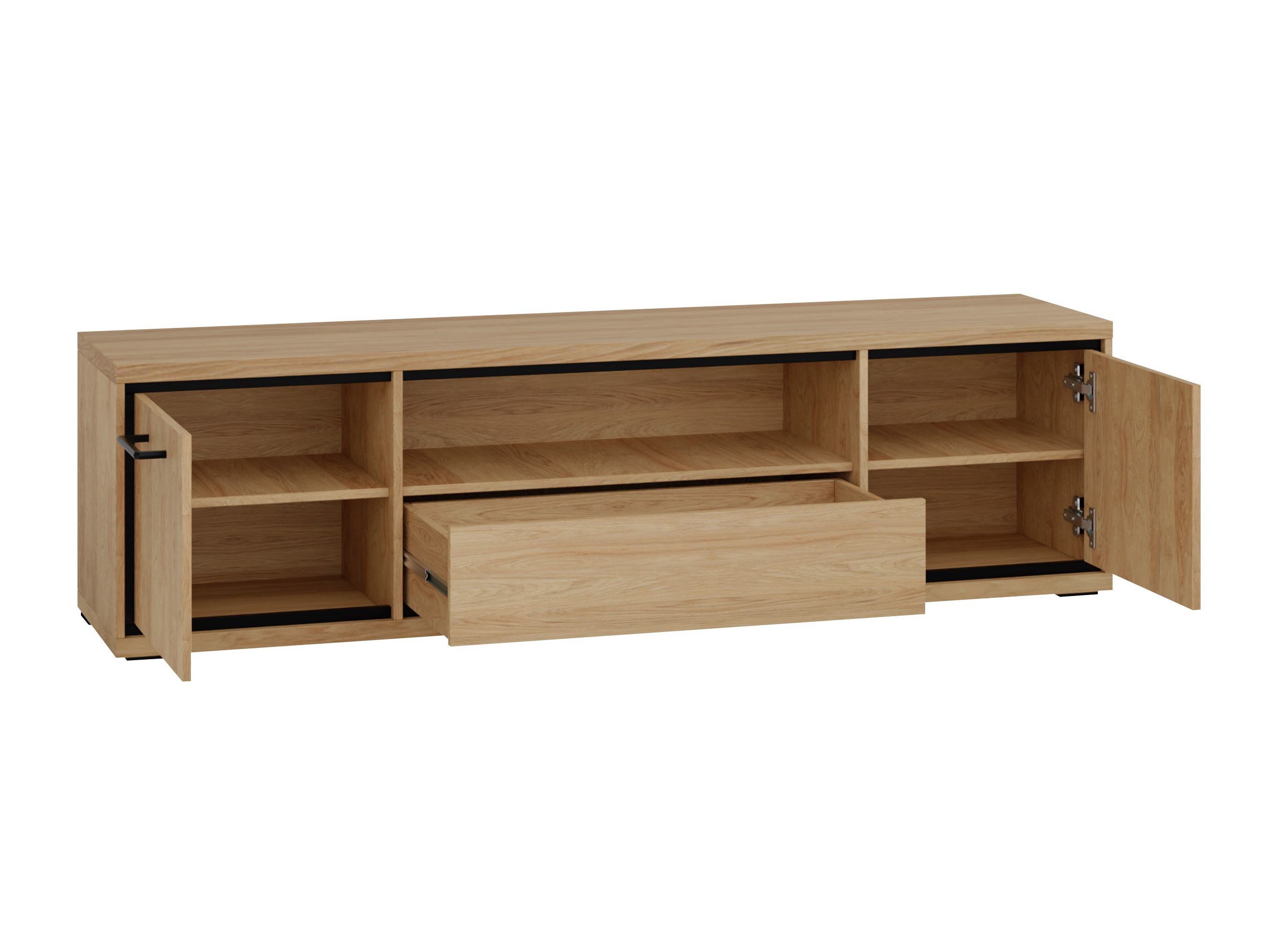 TV komoda Etrmoni 111 (Svetlo drvo + Hrast)