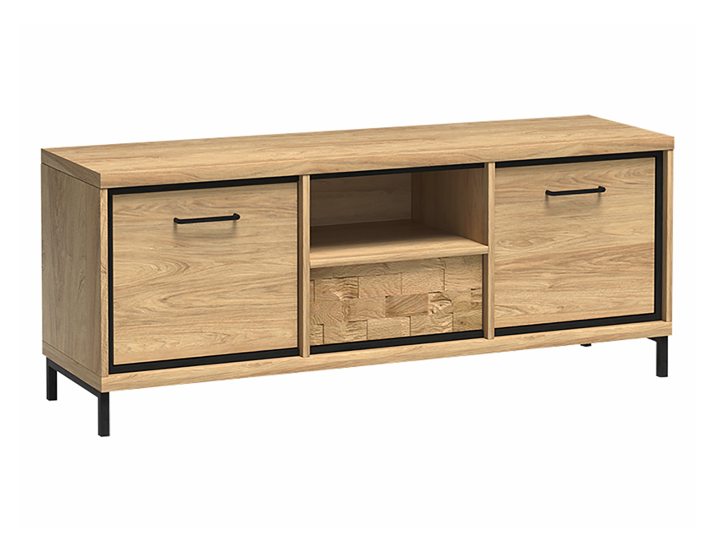 TV komoda Etrmoni 112 (Svetlo drvo + Hrast)
