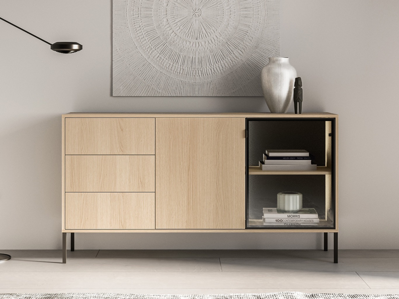 Komoda Virsalo 101 (Hrast)