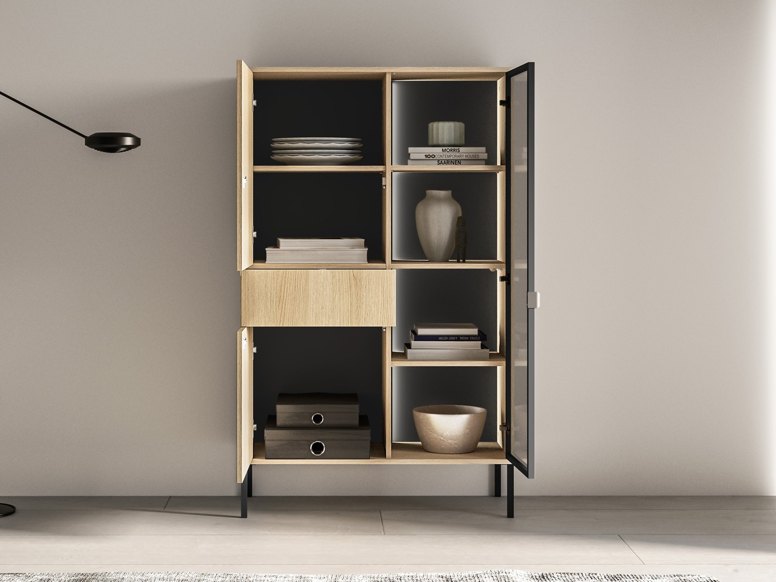 Polica Virsalo 100 (Hrast)