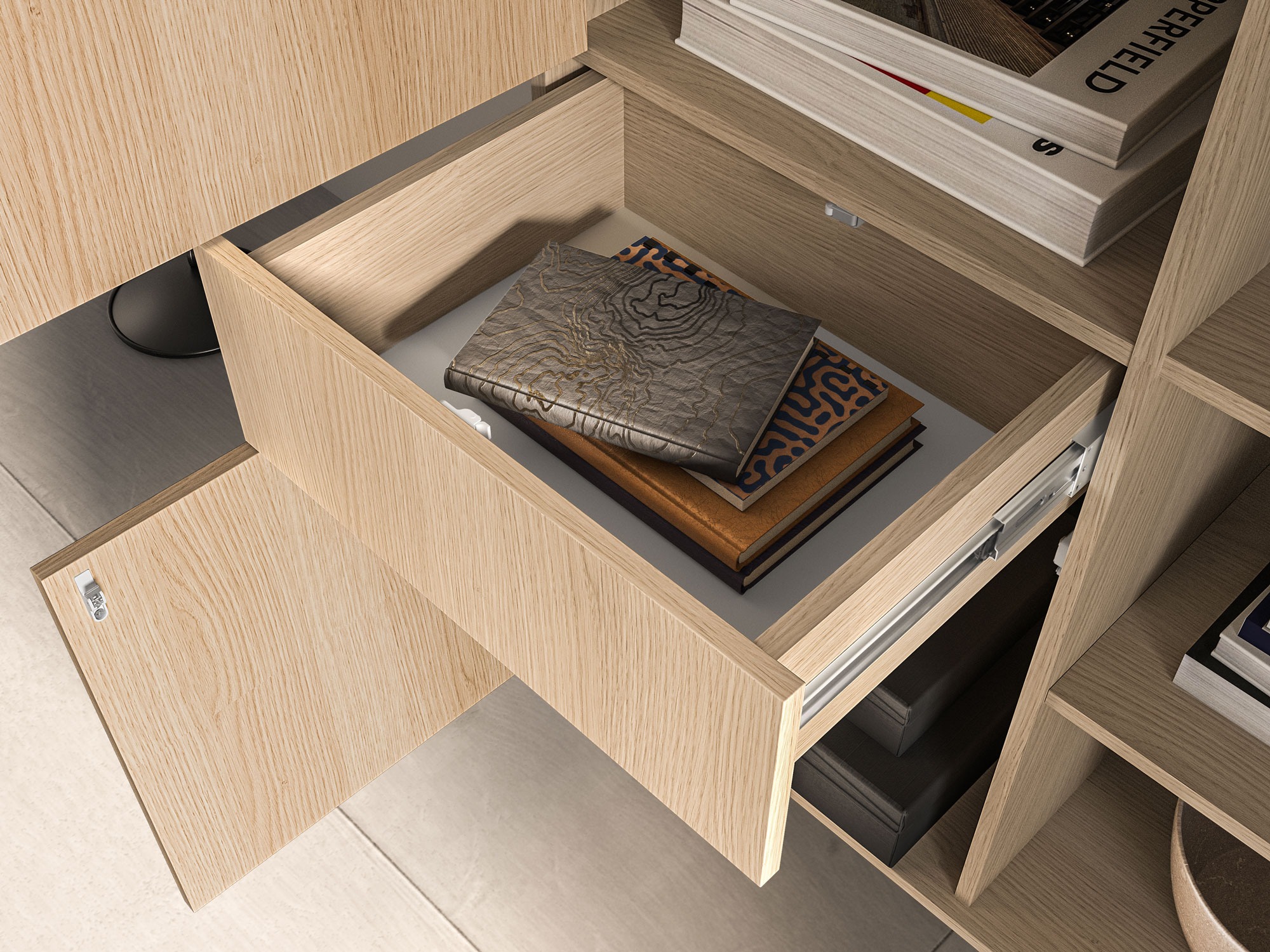 Polica Virsalo 100 (Hrast)