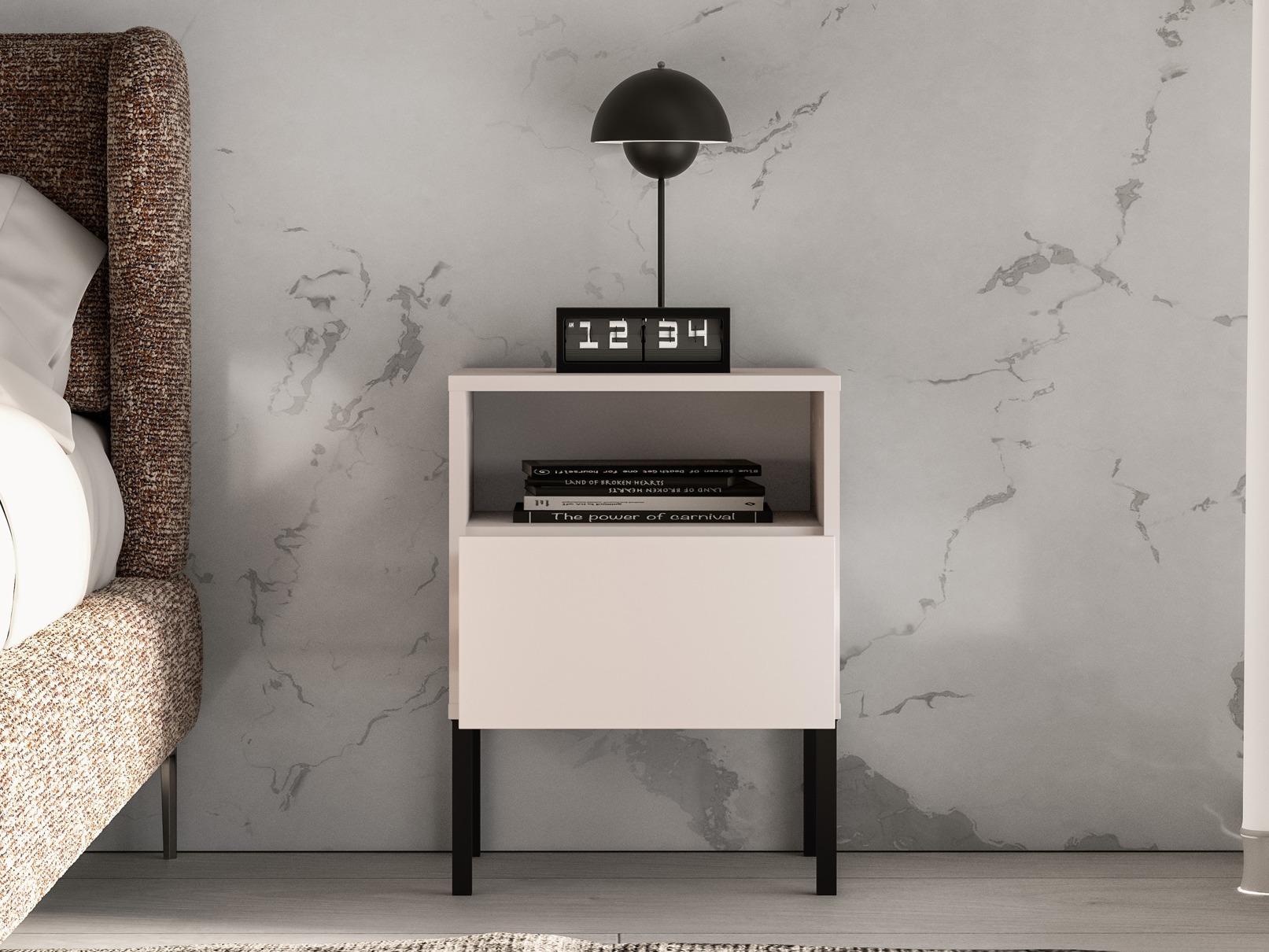 Noćni ormarić Virsalo 104 (Kašmir)