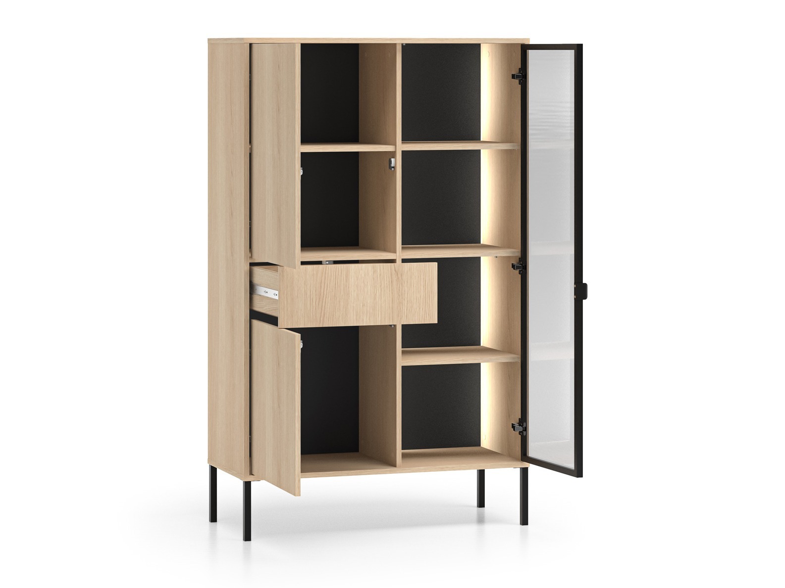 Set za dnevnu sobu Virsalo 105 (Hrast)