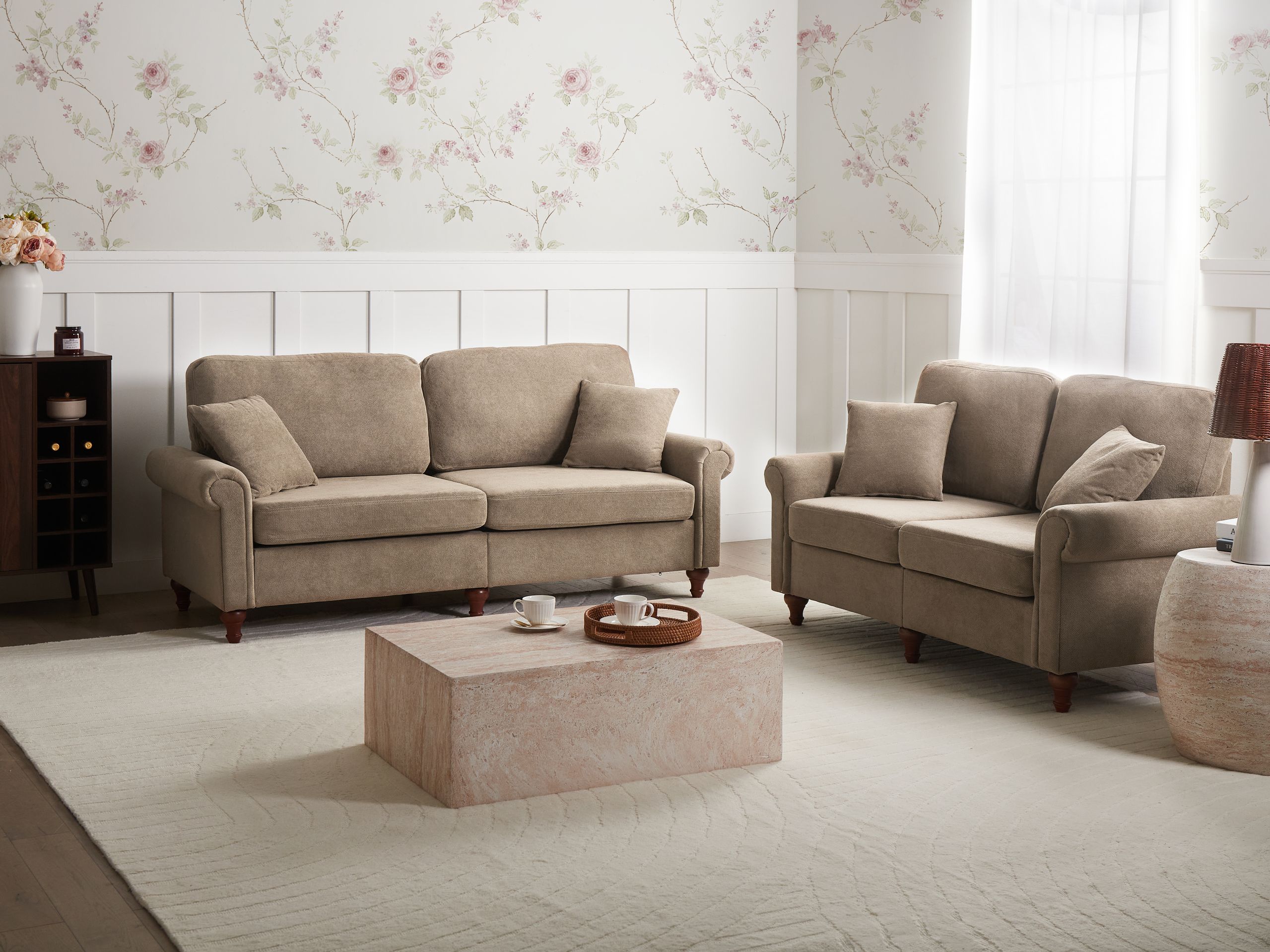 Sofa Berwyn 3035 (Smeđa)