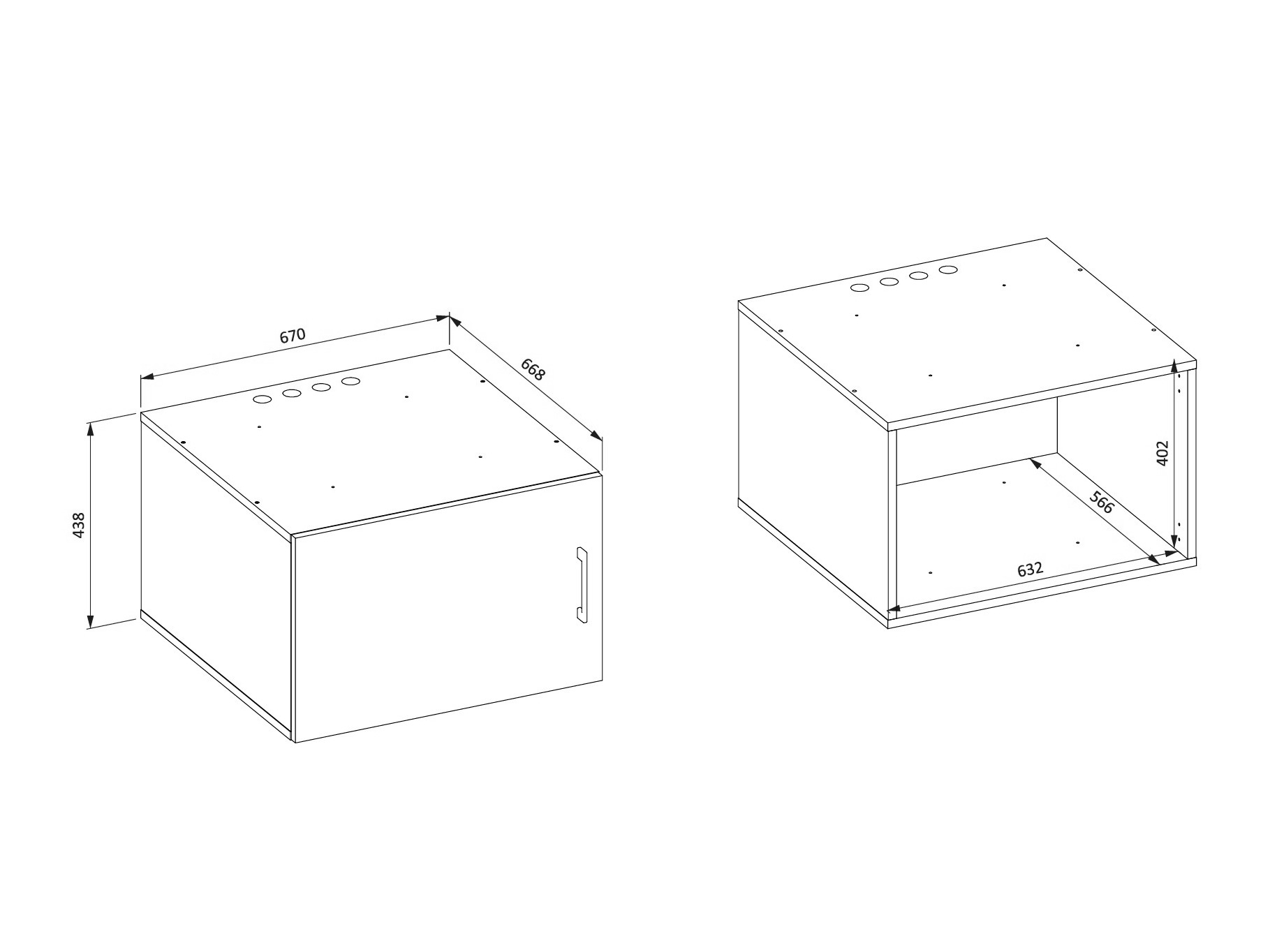 Set za kupatilo Novdele 105 (Belo)