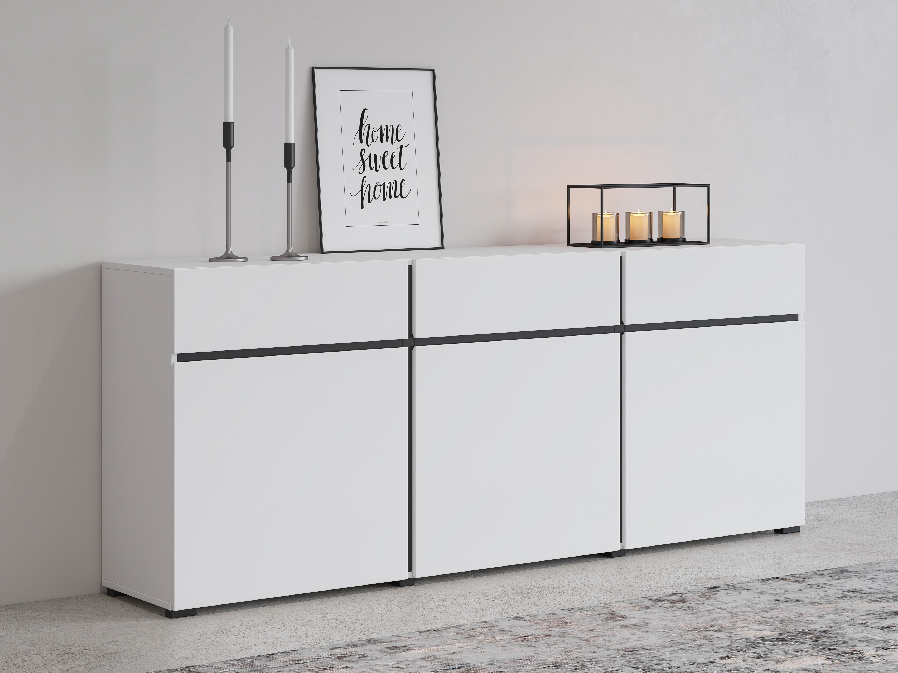 Komoda Alfere 103 (Belo)