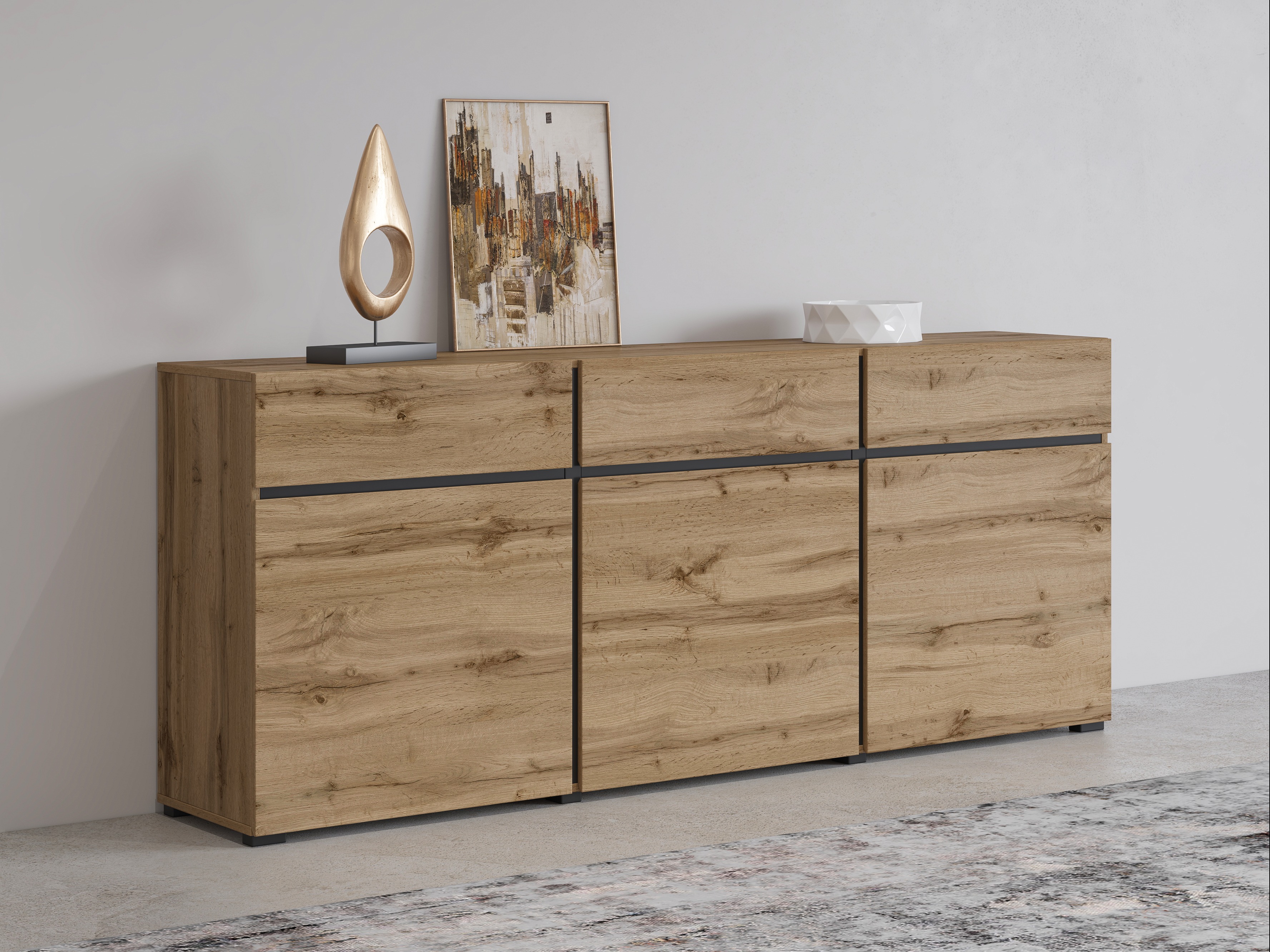 Komoda Alfere 103 (Hrast Votan)