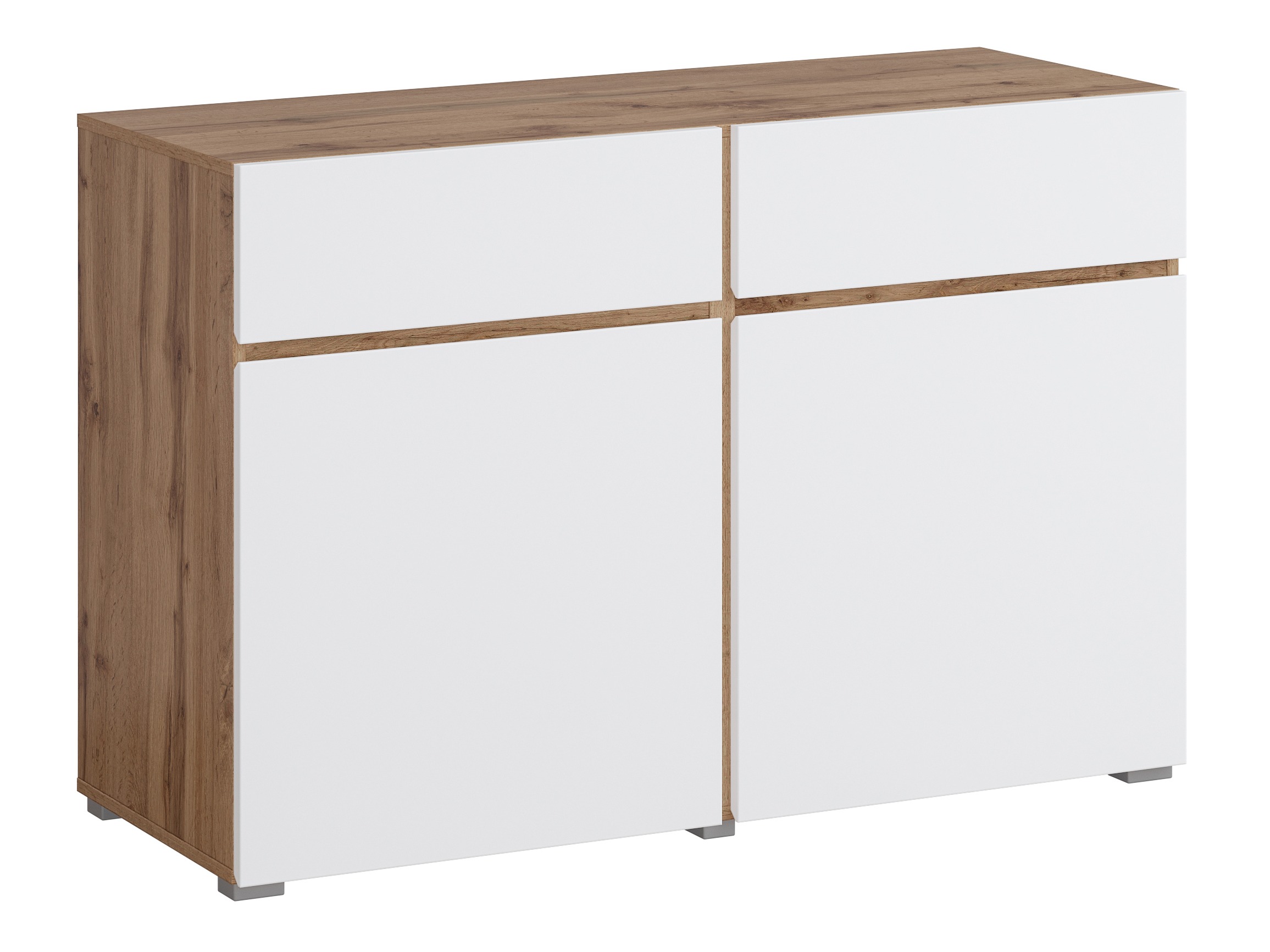 Komoda Alfere 104 (Hrast Votan + Belo)
