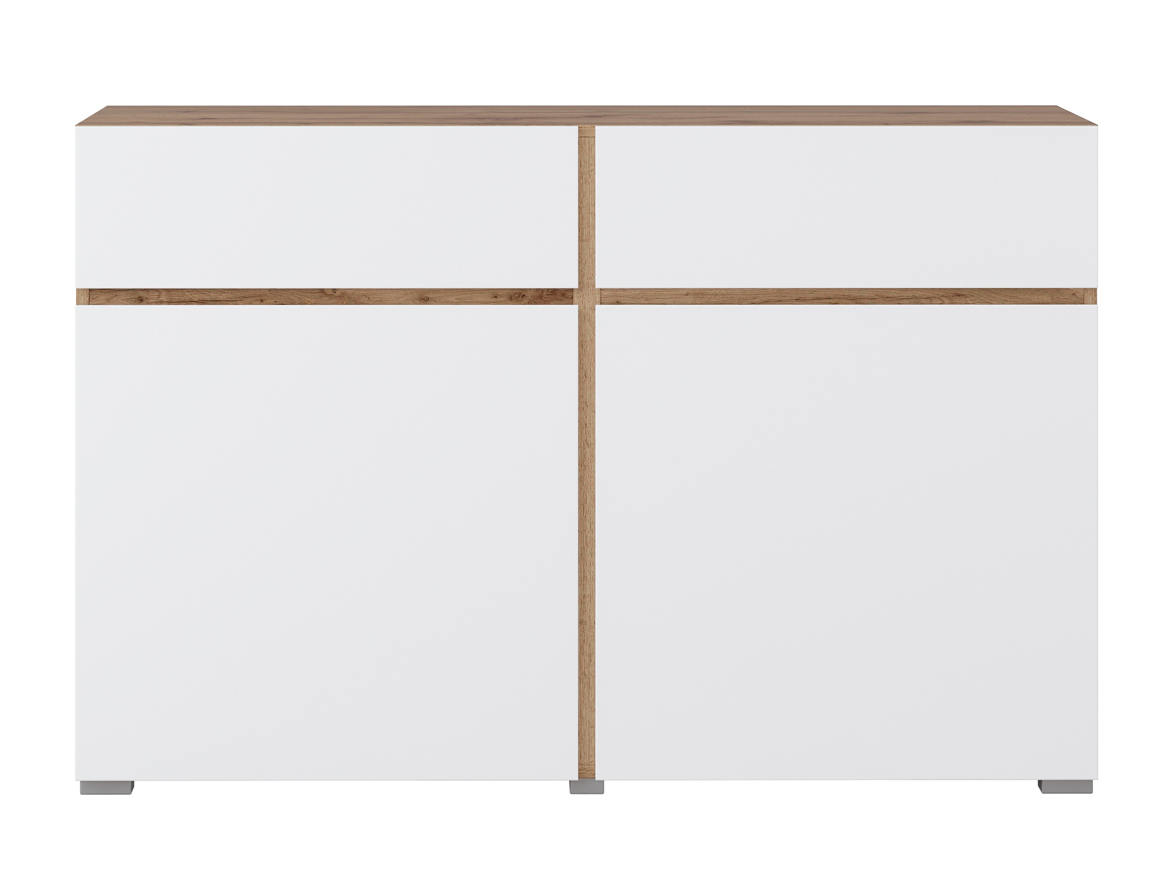 Komoda Alfere 104 (Hrast Votan + Belo)