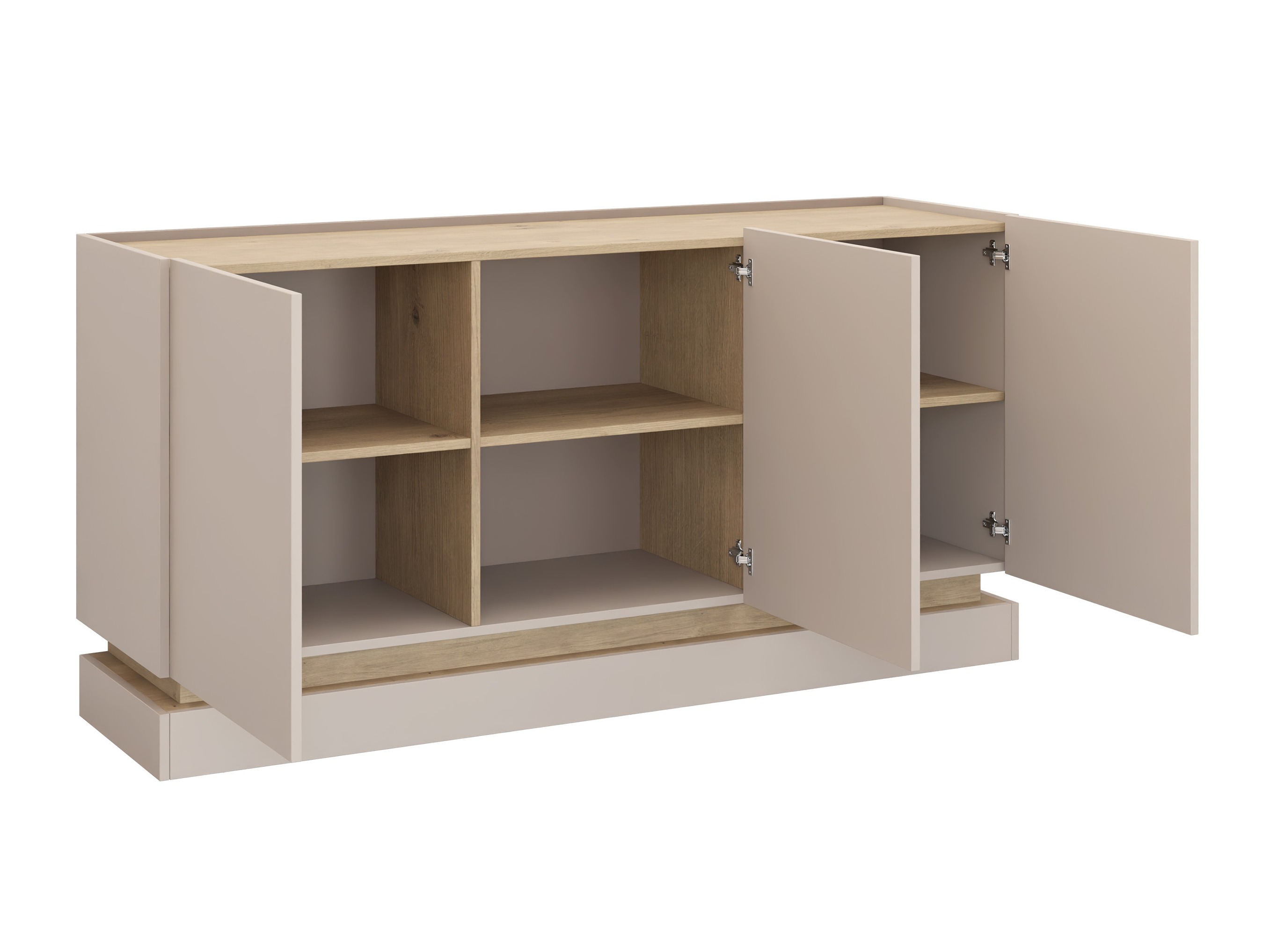 Set za dnevnu sobu Comfivo Dalvenu 104 (Crno + Hrast)