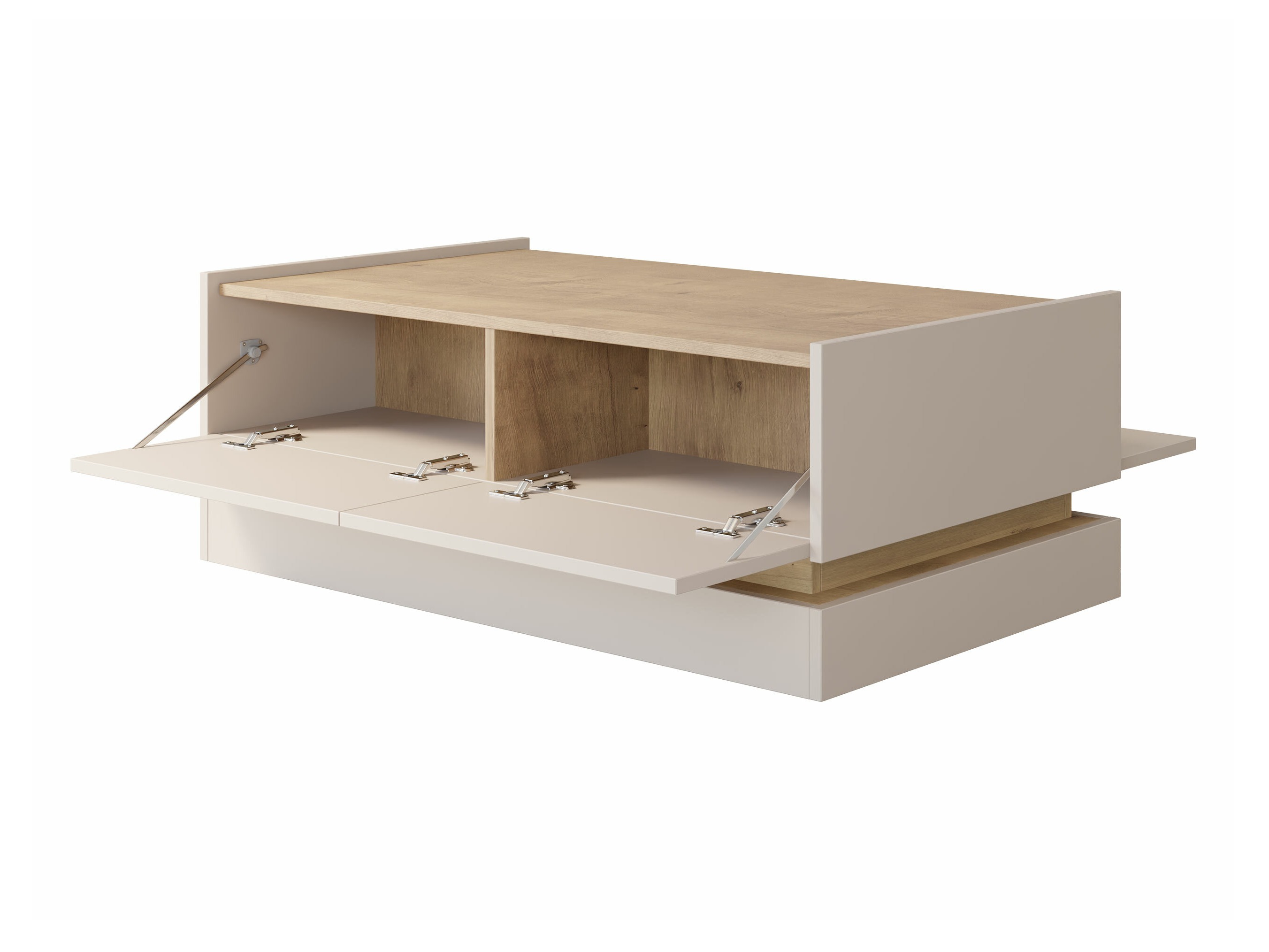 Stočić za kafu Comfivo Dalvenu 103 (Crno + Hrast)